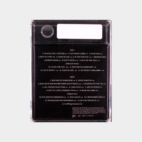 All Things Must Pass (2001) - 30th Anniversary UK Lenticular Artwork Promo CD (AMG 50009783)