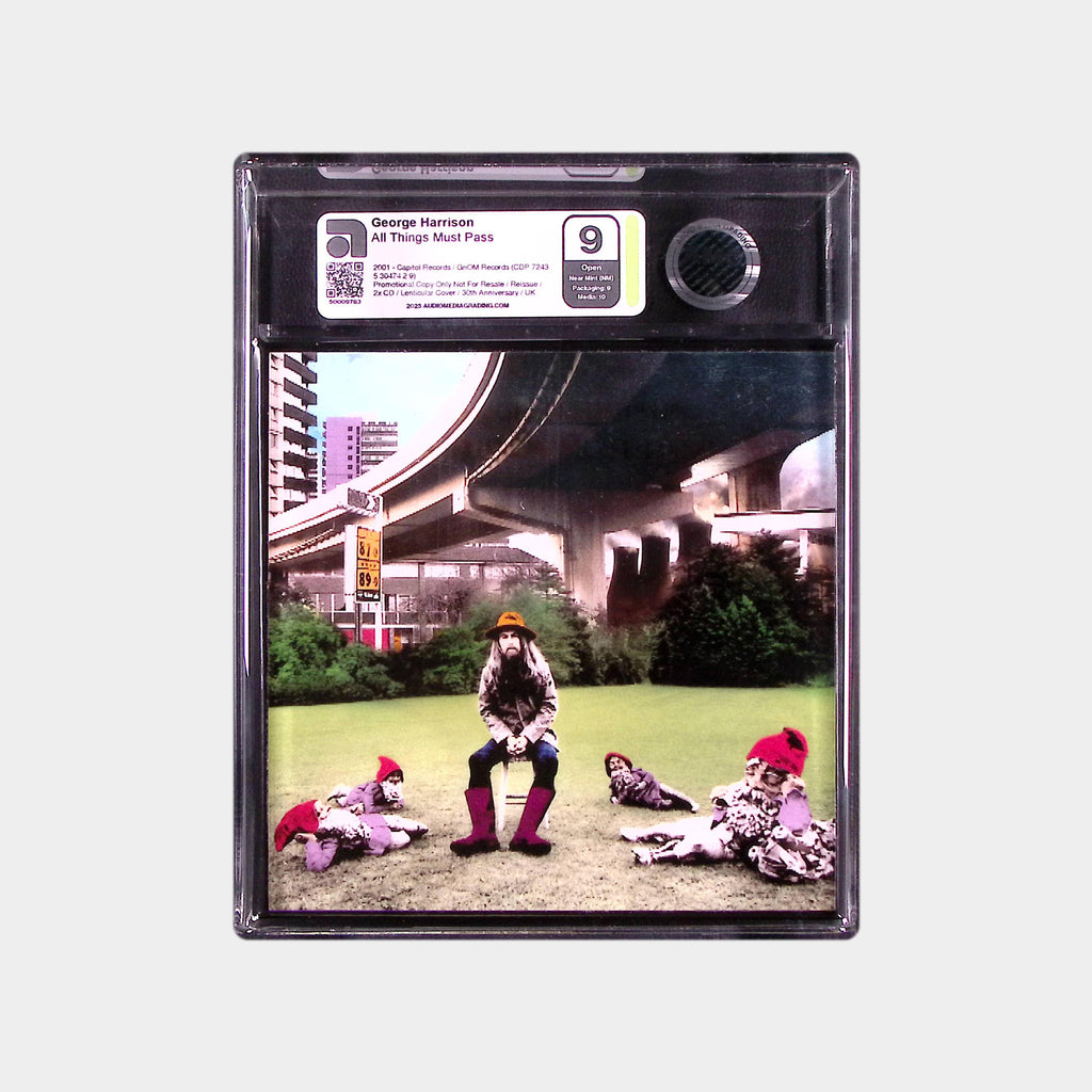 All Things Must Pass (2001) - 30th Anniversary UK Lenticular Artwork Promo CD (AMG 50009783)