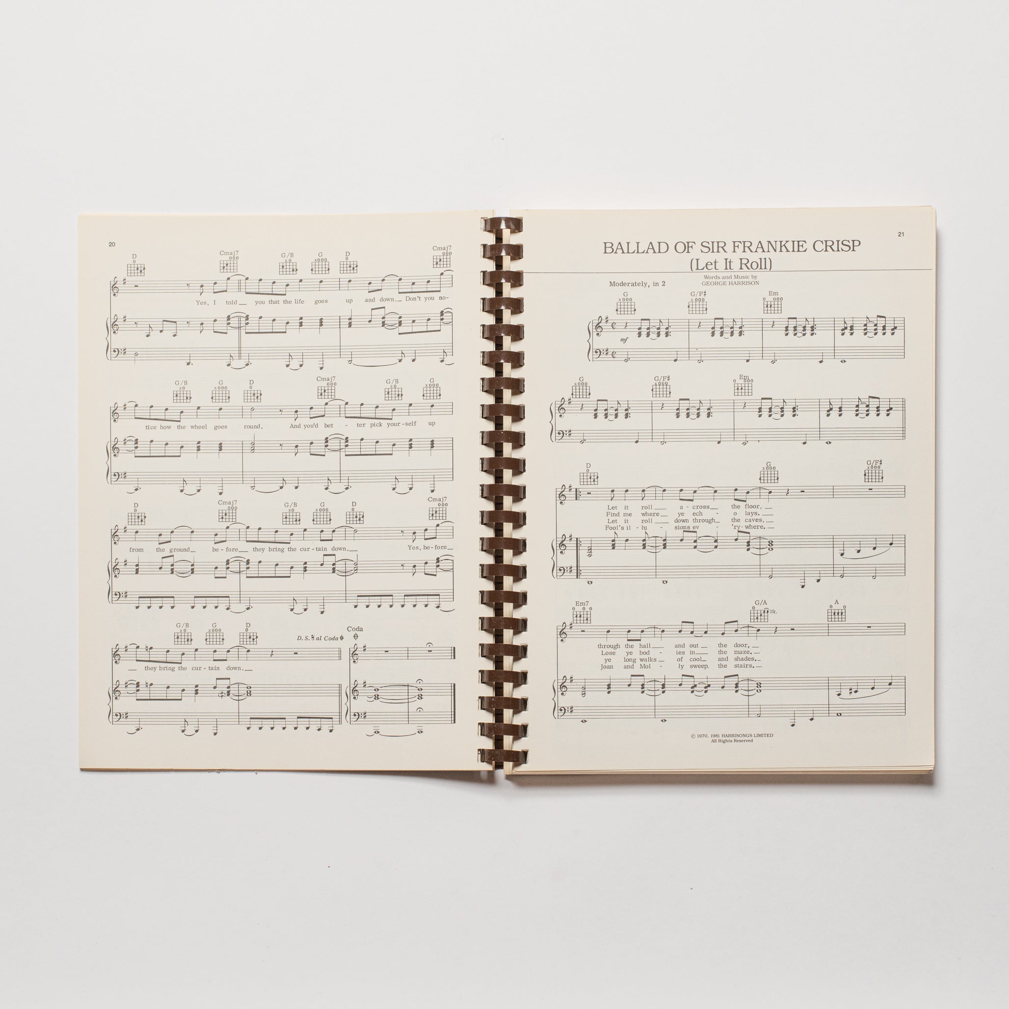 George Harrison Anthology - Song Book
