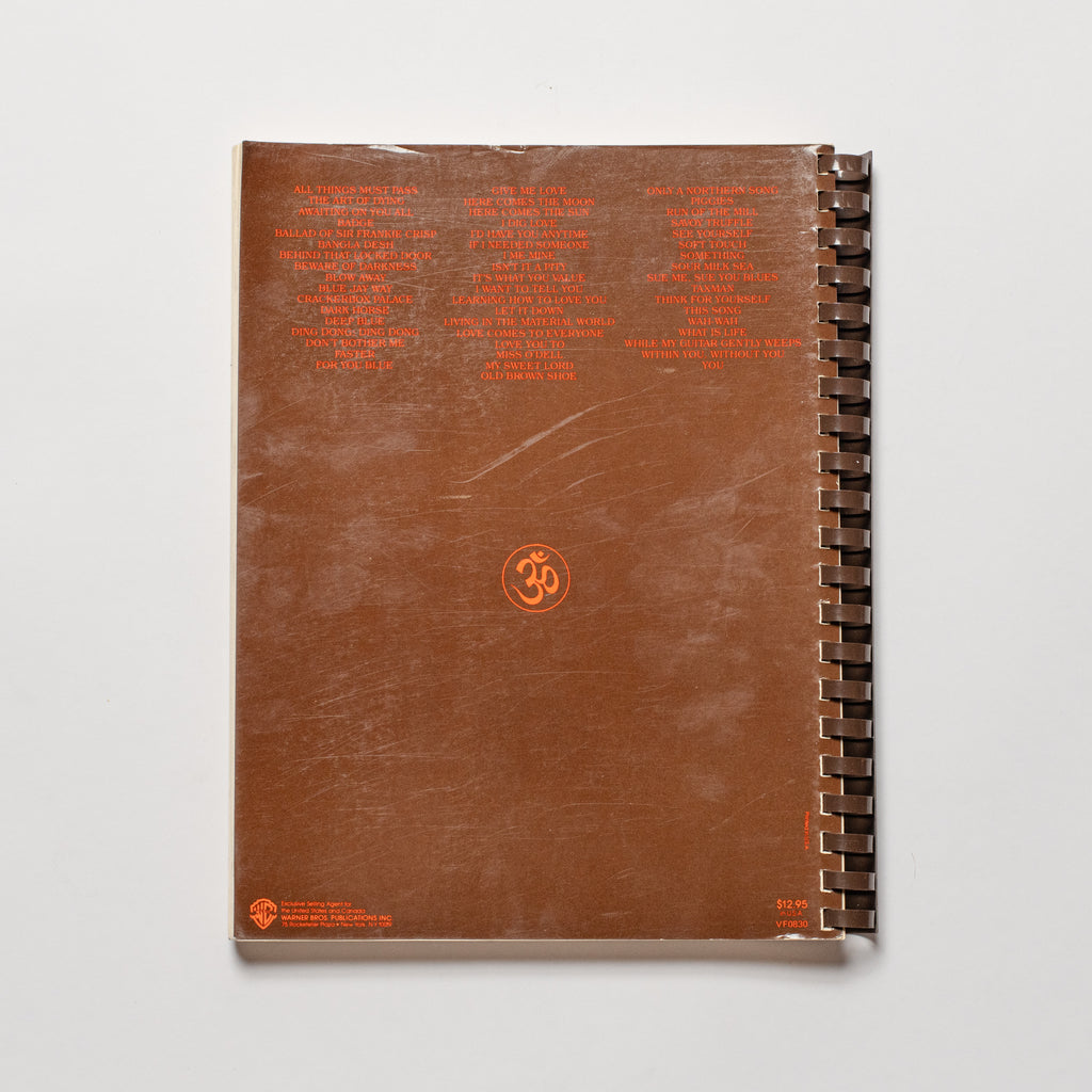 George Harrison Anthology - Song Book