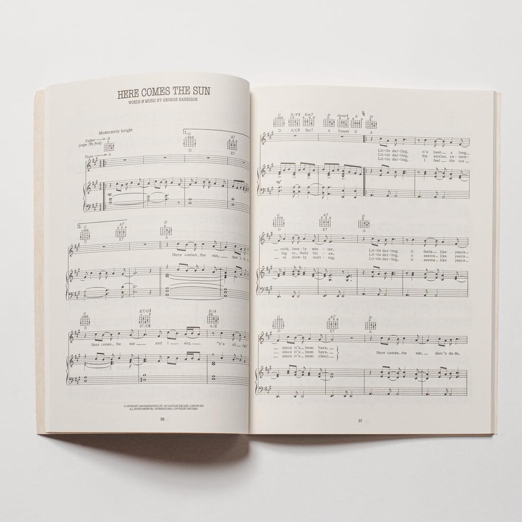 Songs of George Harrison - Song Book