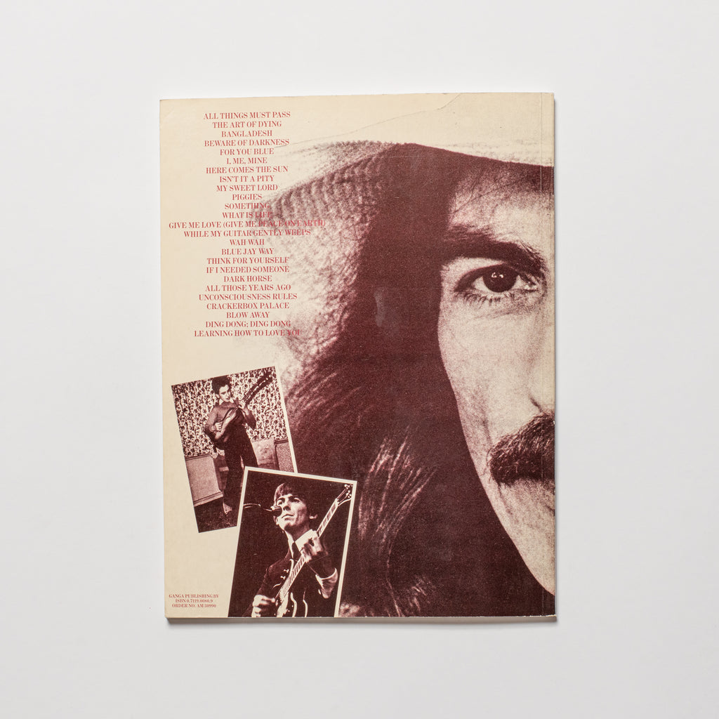 Songs of George Harrison - Song Book