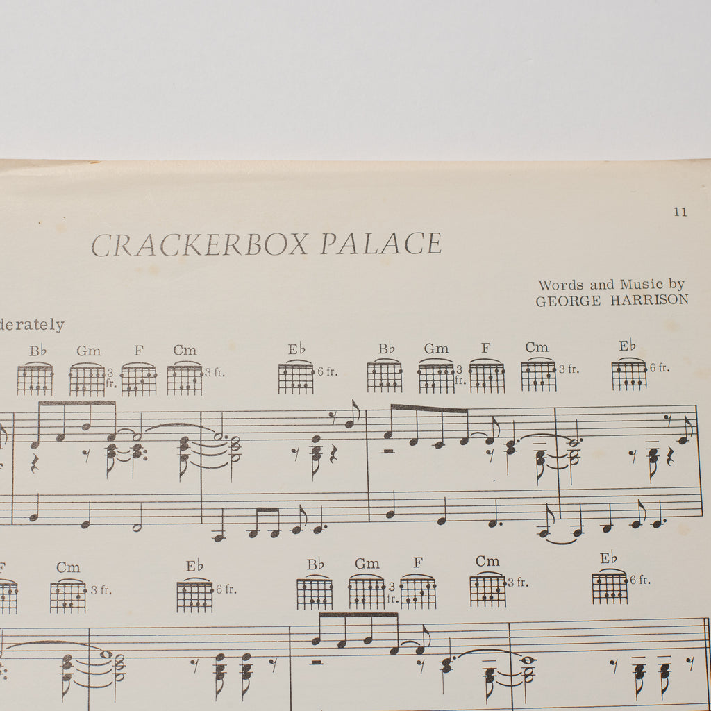 George Harrison - Thirty Three & 1/3 - Song Book