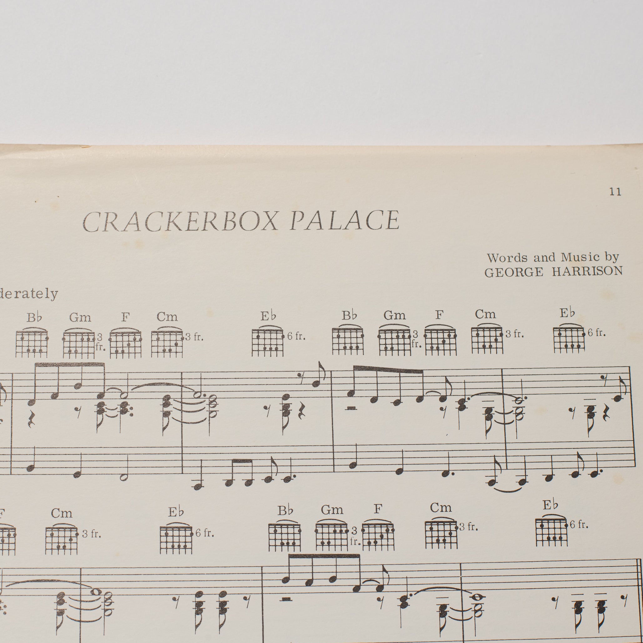 George Harrison - Thirty Three & 1/3 - Song Book