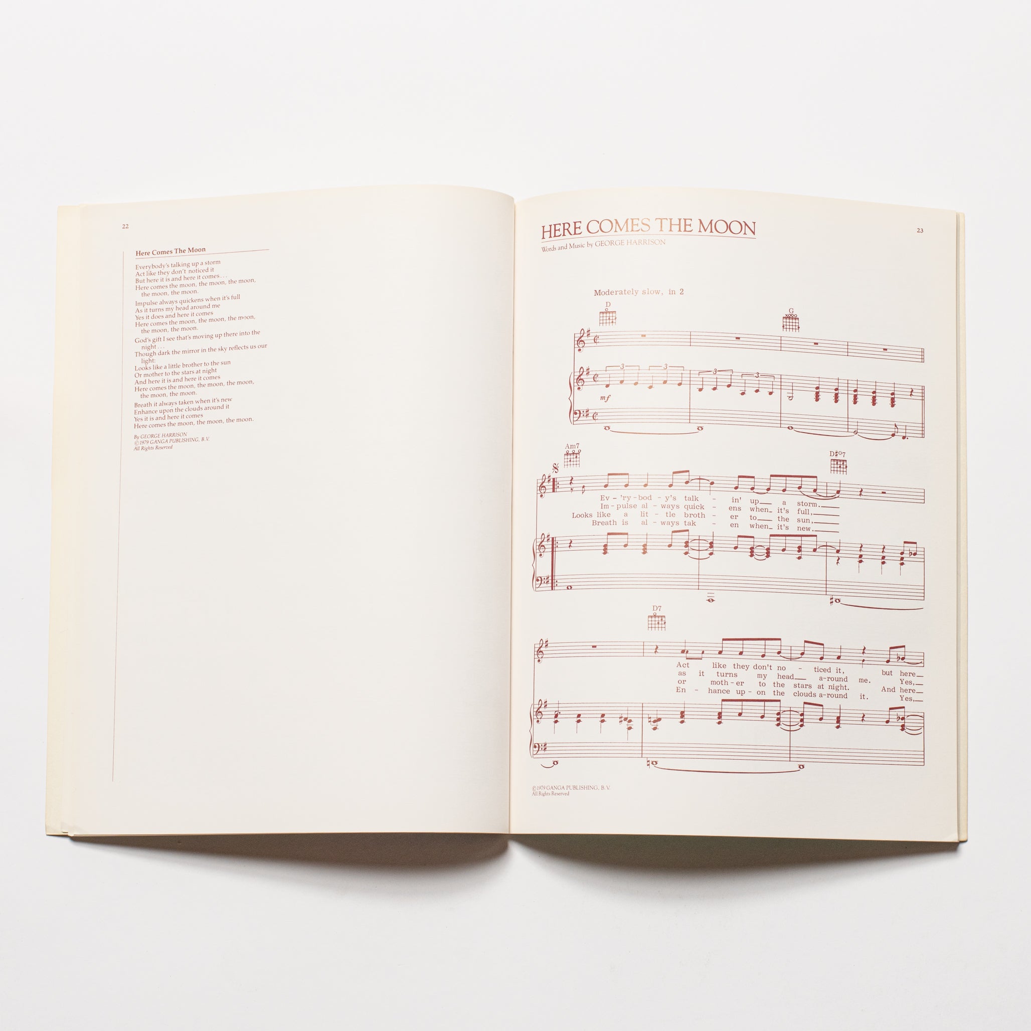 George Harrison - George Harrison - Song Book