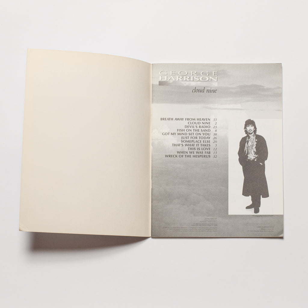 George Harrison - Cloud Nine - Song Book