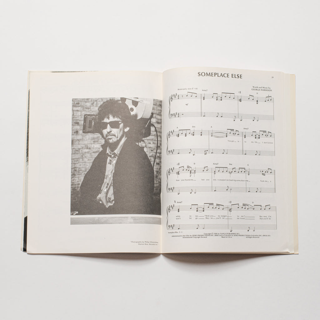 George Harrison - Cloud Nine - Song Book