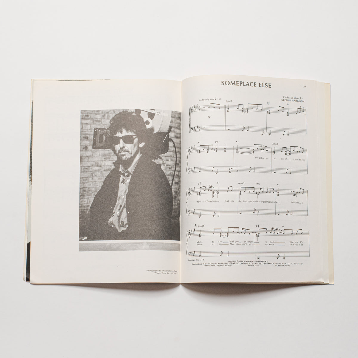 George Harrison - Cloud Nine - Song Book