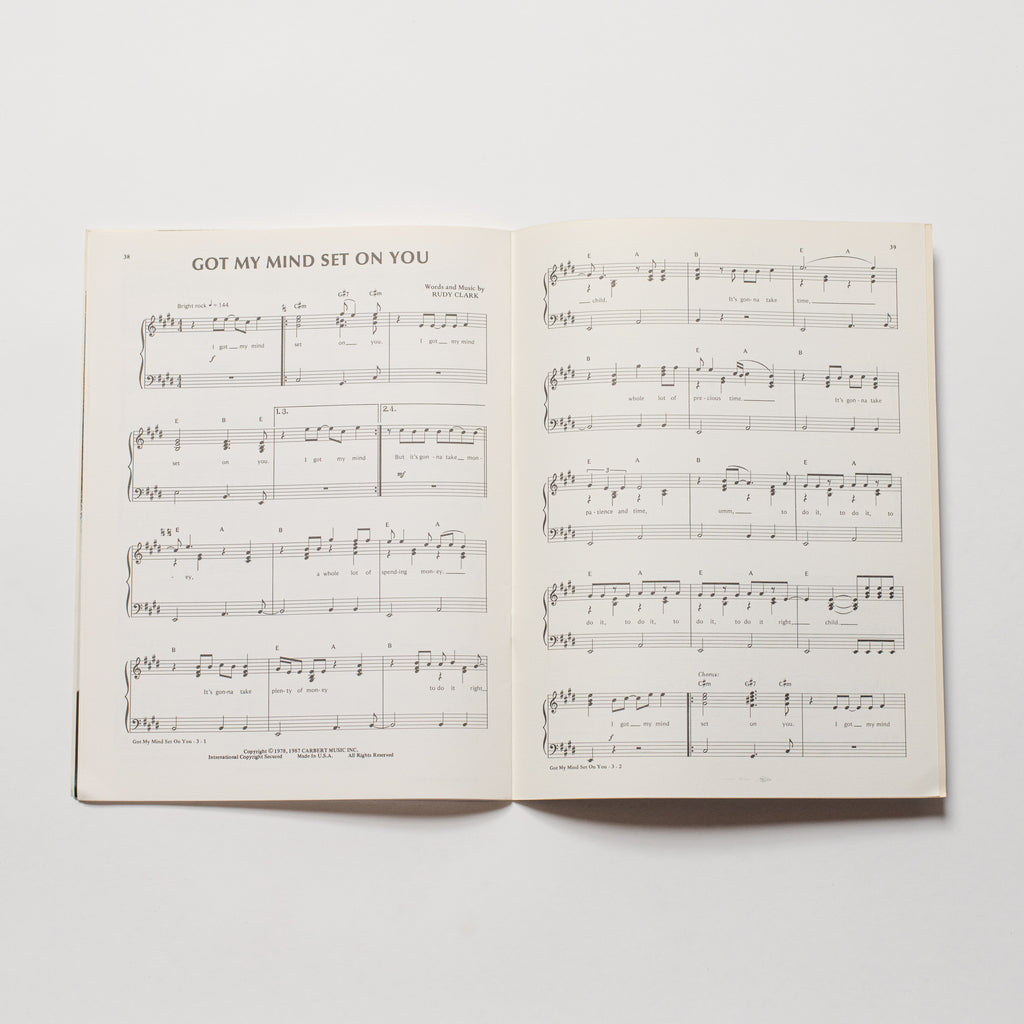 George Harrison - Cloud Nine - Song Book