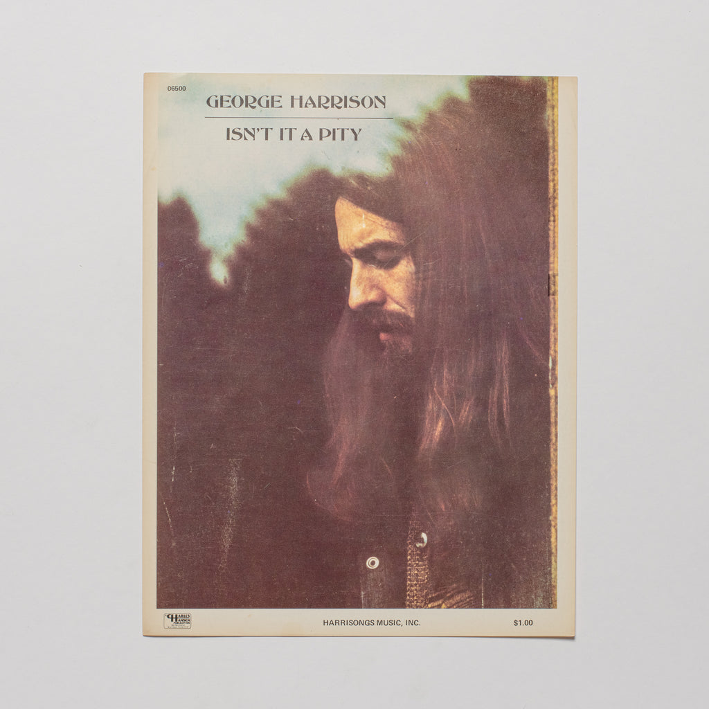 George Harrison - Isn't It A Pity - Sheet Music