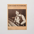 George Harrison - Love Comes To Everyone - Sheet Music