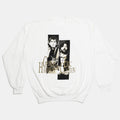 Live In Japan - George & Eric Photo Design with 'Rock Legends' White Sweatshirt (L)