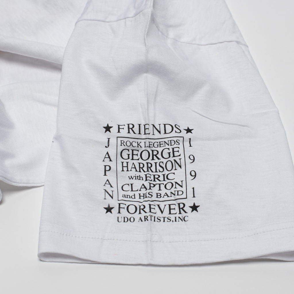 Live In Japan - George & Eric Photo Design with 'Rock Legends' White T-Shirt (XL) - Lot 1
