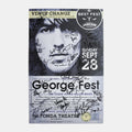 George Fest 2014 - SIGNED Concert Poster 17"x11" - Lot 2