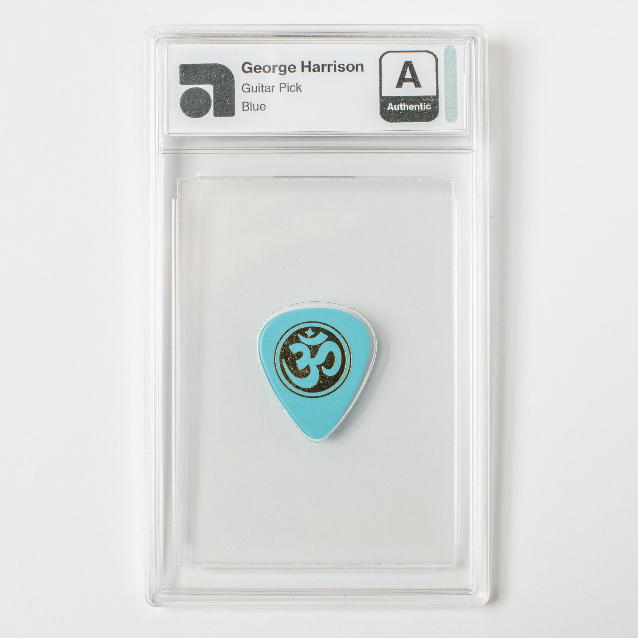 George Harrison Original Guitar Pick - Blue Color (AMG 50009915)