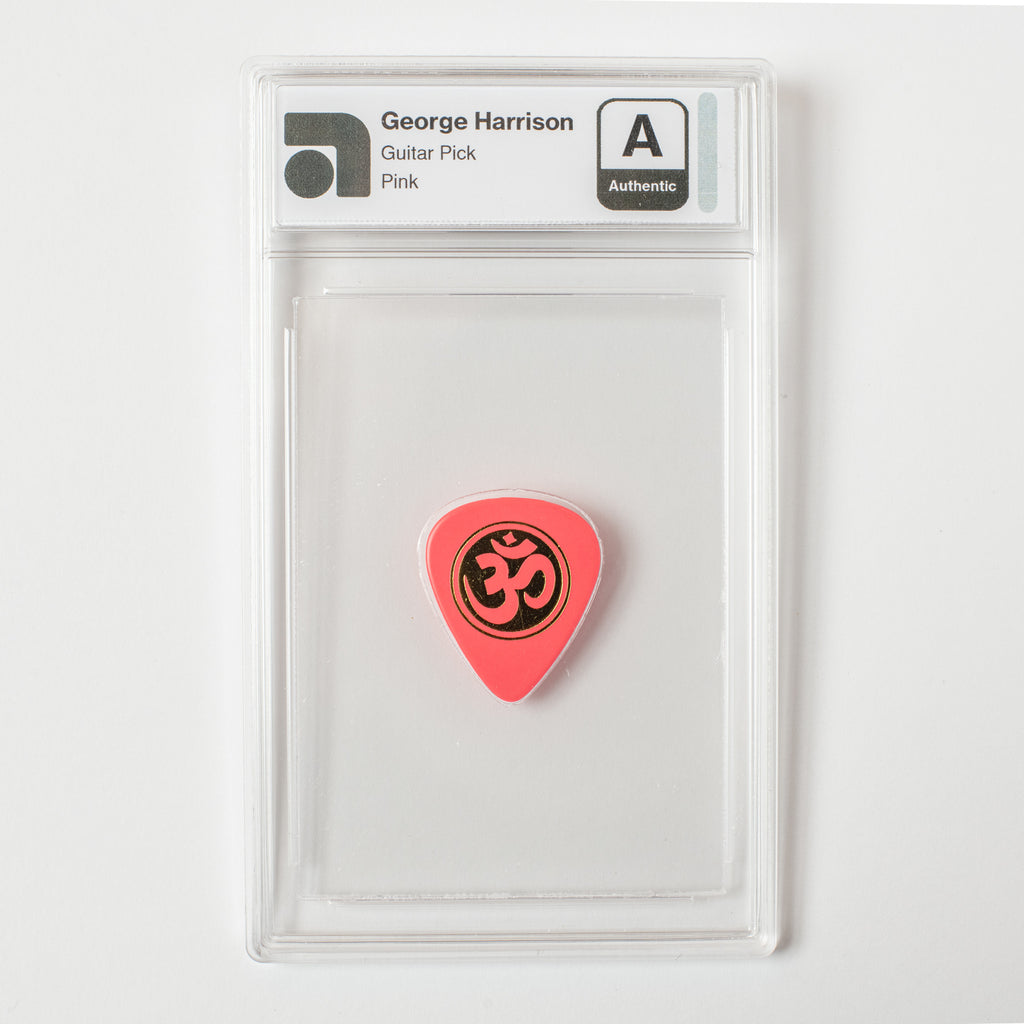 George Harrison Original Guitar Pick - Pink Color (AMG 50009911)
