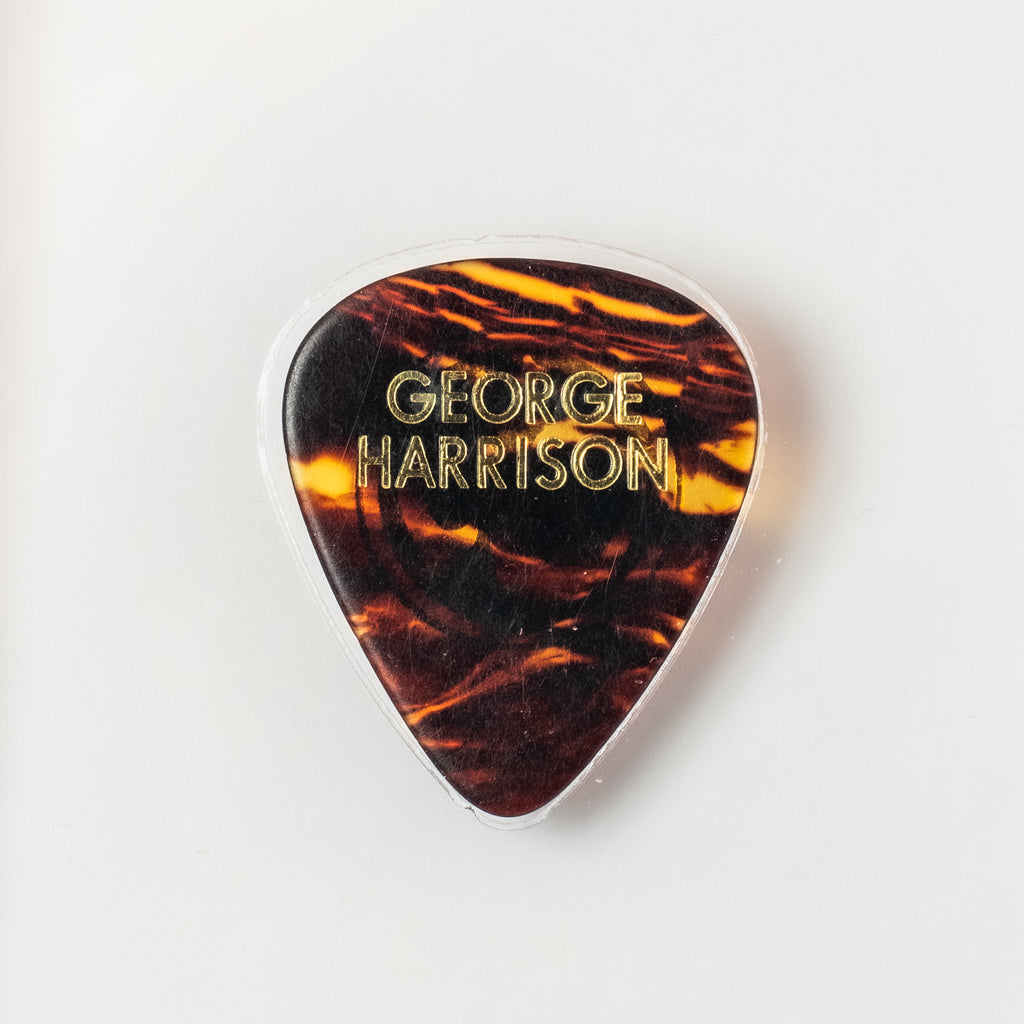 George Harrison Original Guitar Pick - Tortoiseshell Color (AMG 50013316)