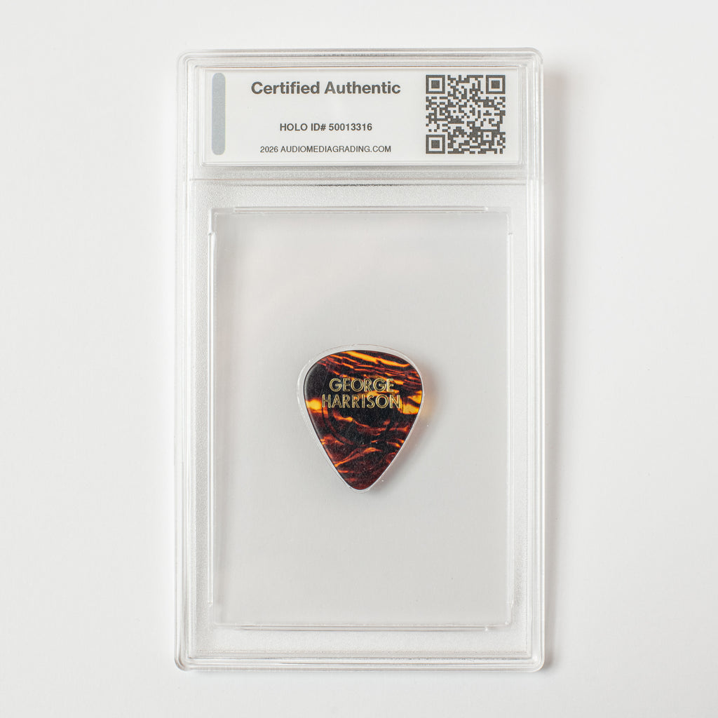 George Harrison Original Guitar Pick - Tortoiseshell Color (AMG 50013316)