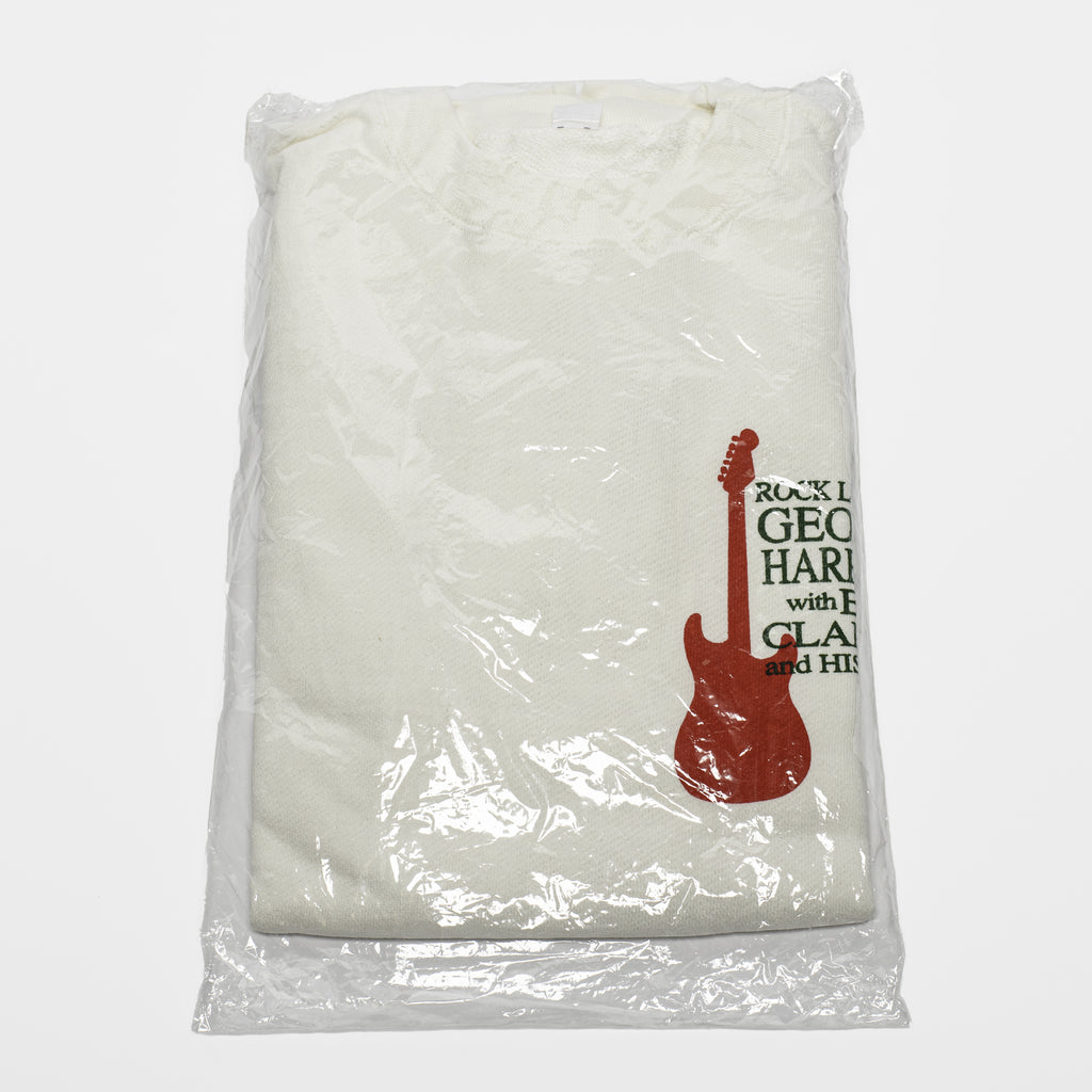 Live In Japan - Rock Legends 'Guitar Silhouette' Cream Sweatshirt (L)
