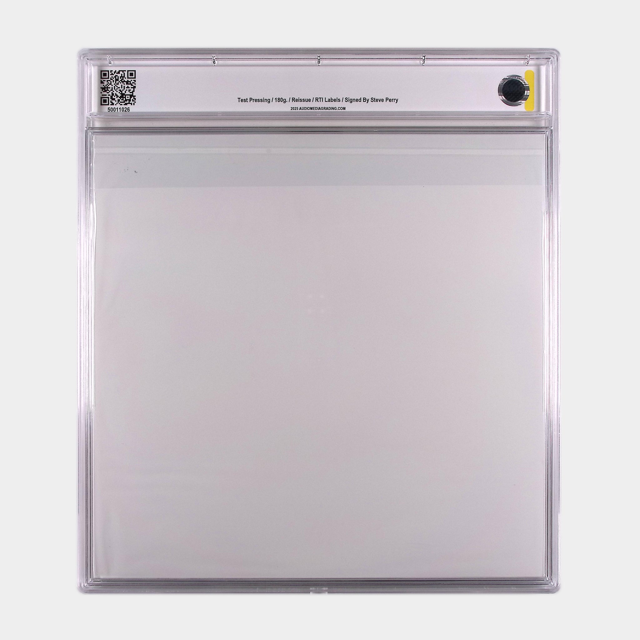 Street Talk – 2011 Vinyl Test Pressing SIGNED by Steve Perry (AMG 50011026)