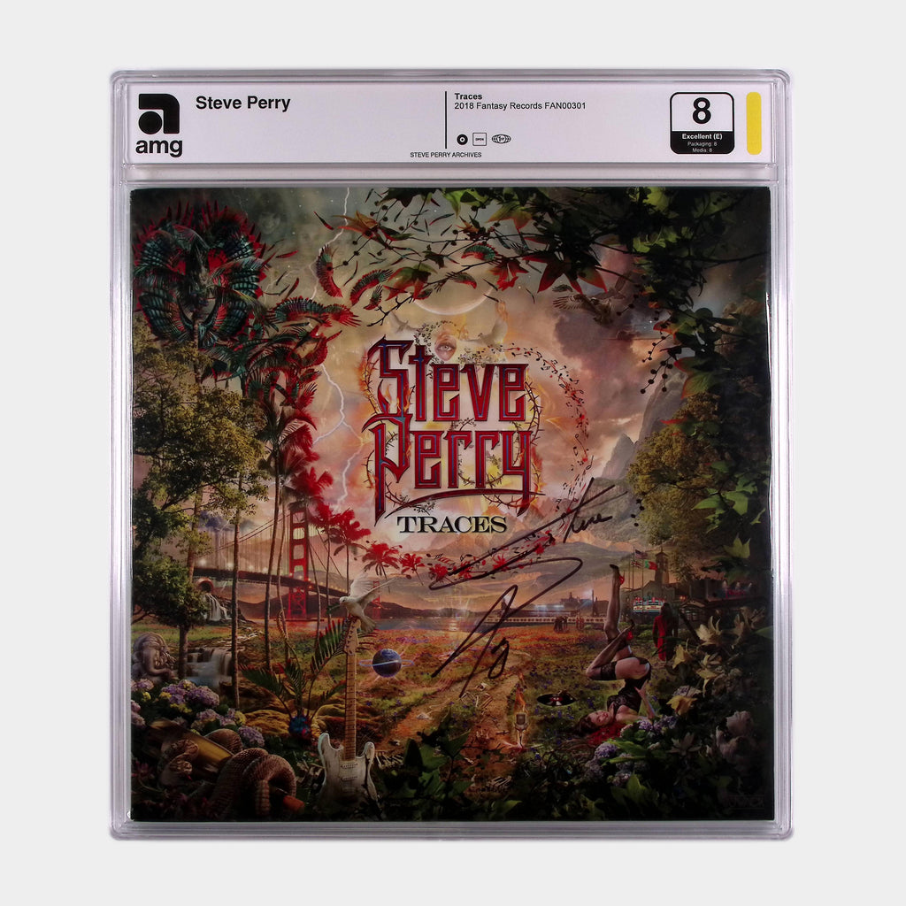 Traces – 2018 Vinyl Album SIGNED by Steve Perry (AMG 50011190)