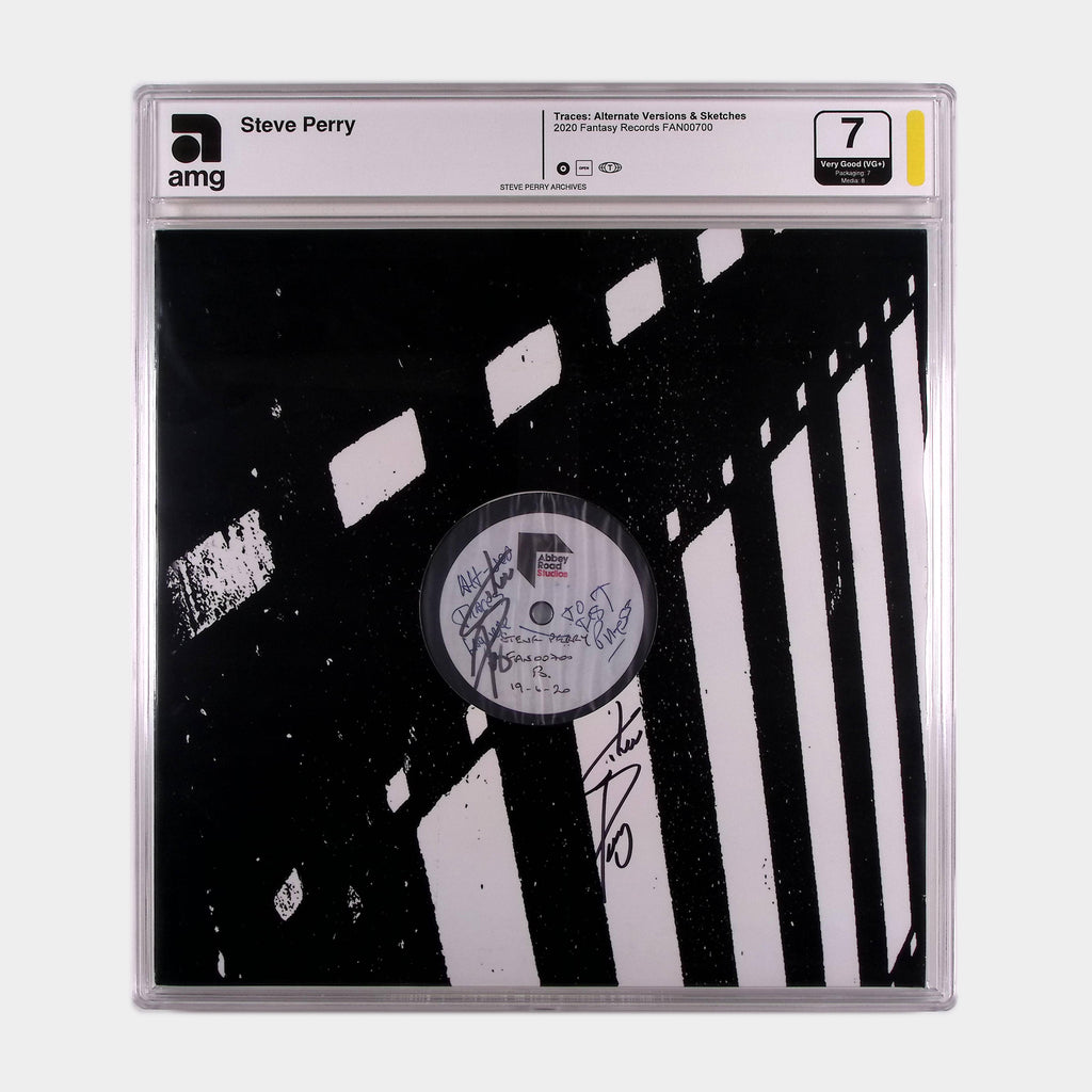 Traces: Alternate Versions & Sketches – 2020 Abbey Road Test Pressing SIGNED by Steve Perry (AMG 50011027)