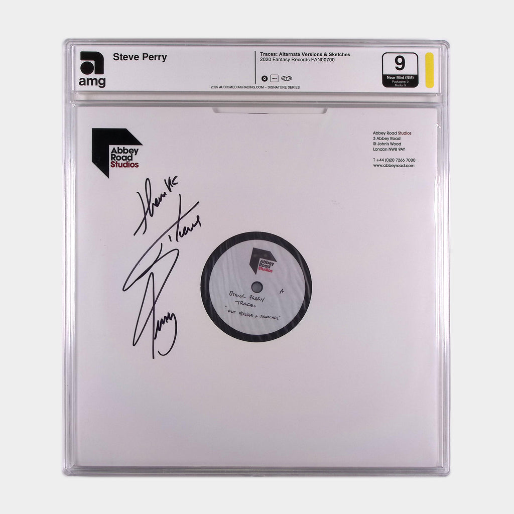Traces: Alternate Versions & Sketches – 2020 Abbey Road Test Pressing SIGNED by Steve Perry (AMG 50011028)