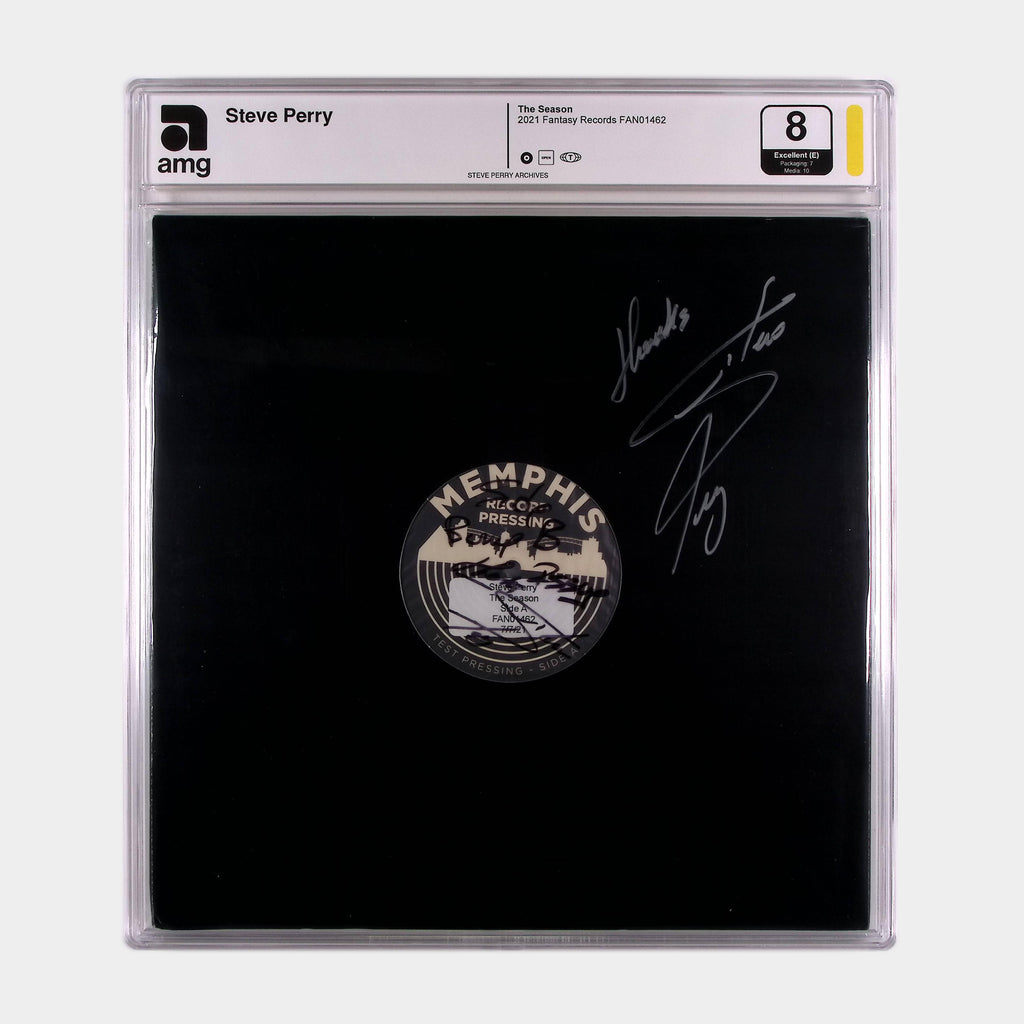 The Season – 2021 Memphis Test Pressing SIGNED by Steve Perry (AMG 50011182)