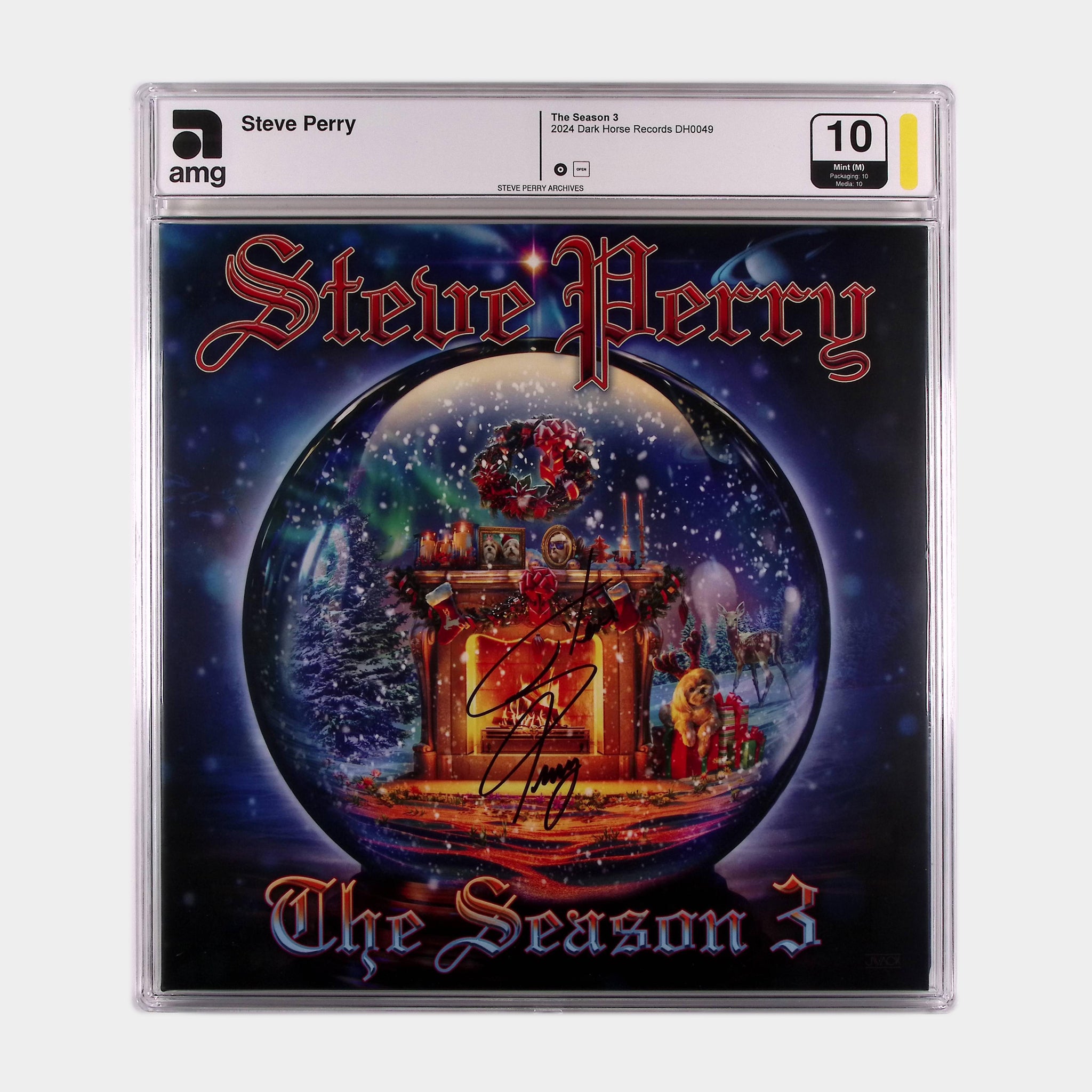 The Season 3 – 2024 2LP Album SIGNED by Steve Perry (AMG 50011008)