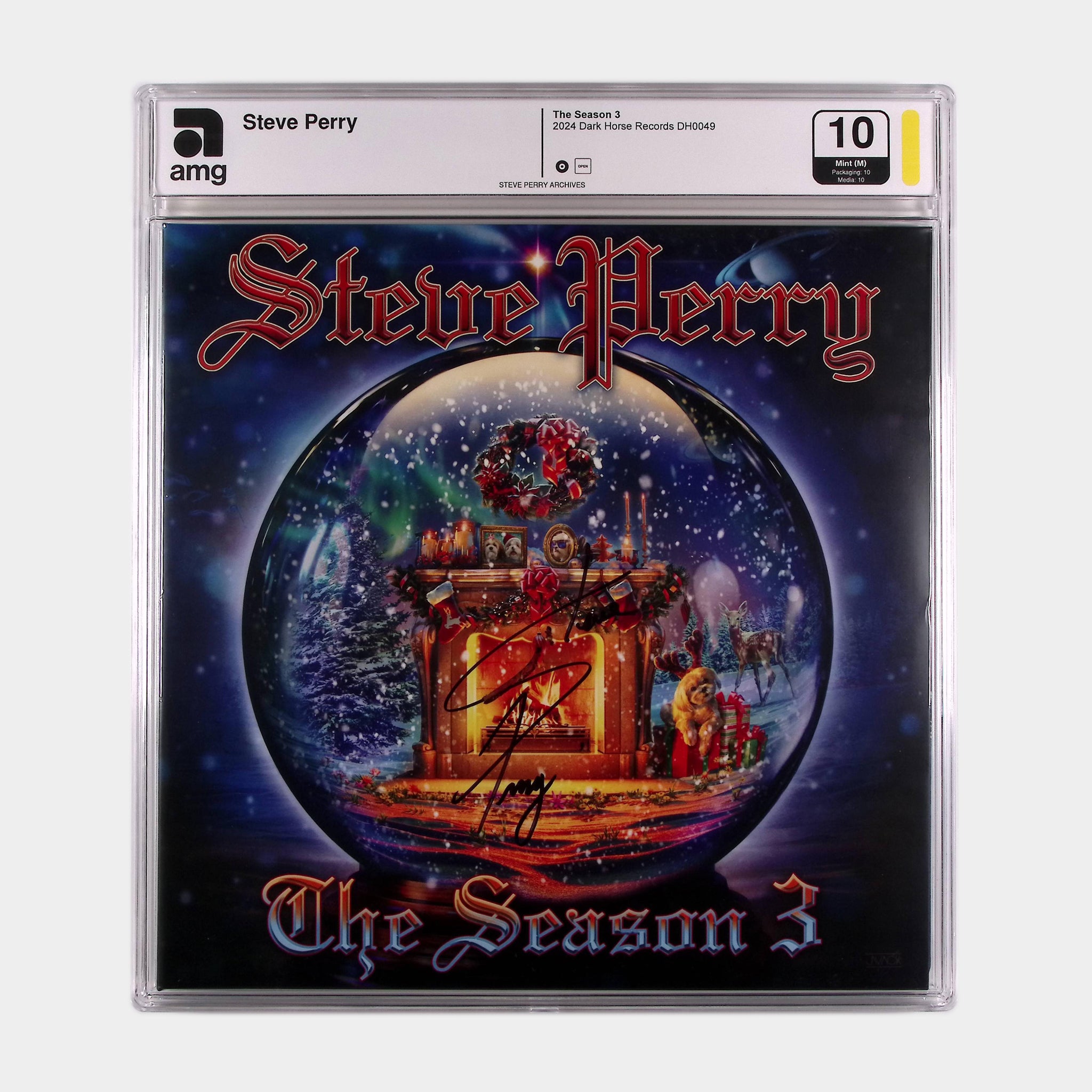The Season 3 – 2024 2LP Album SIGNED by Steve Perry (AMG 50011014)
