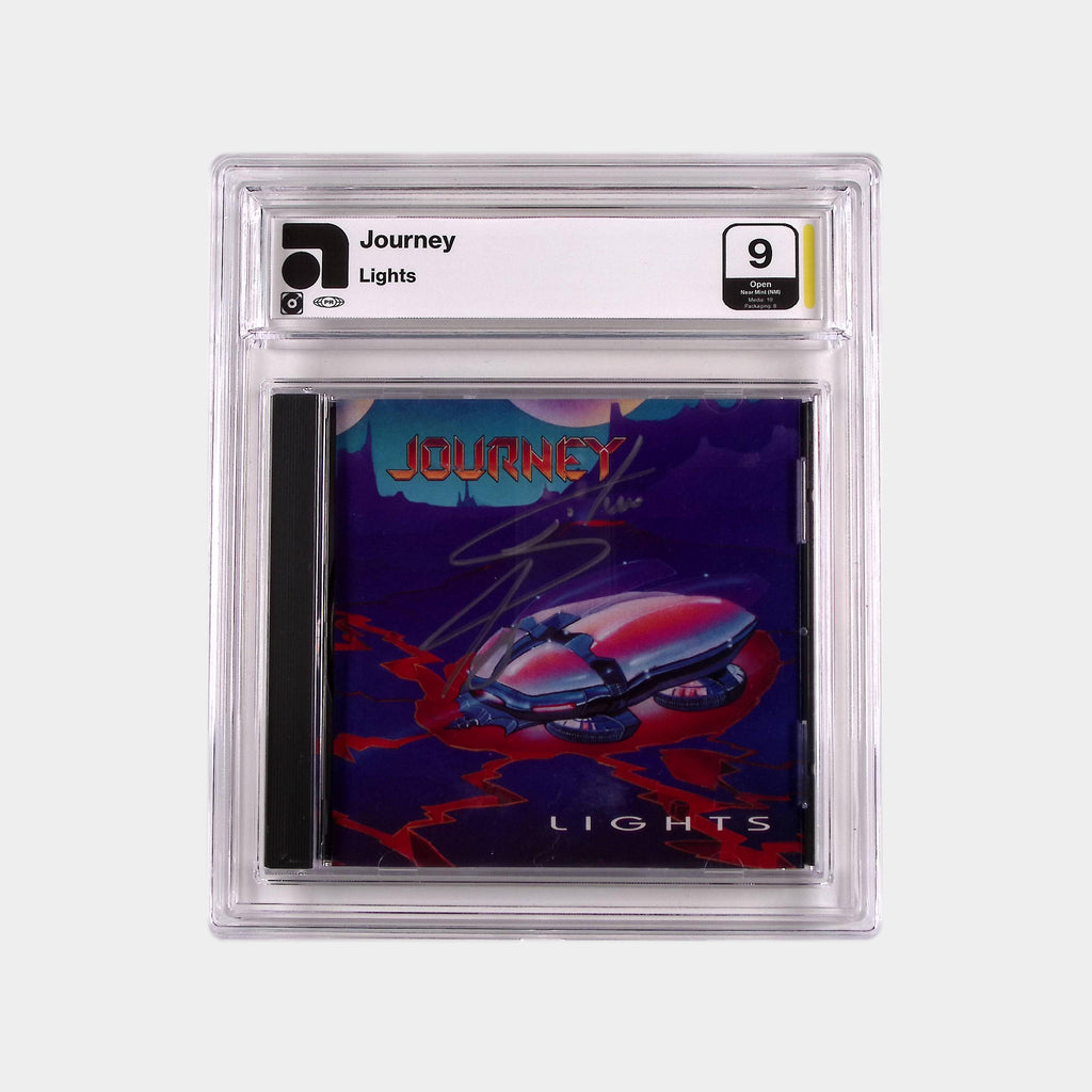 Journey – Lights – 1992 Promo CD SIGNED by Steve Perry (AMG 50010933)
