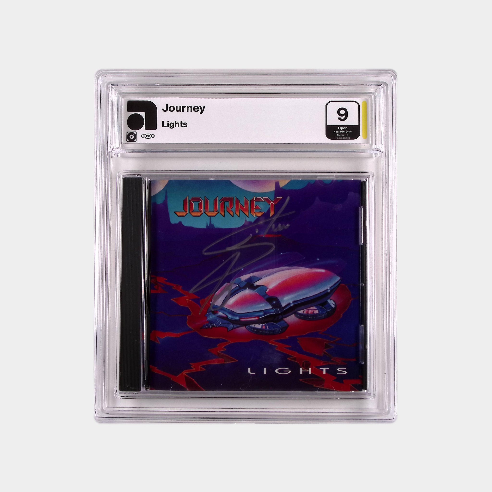 Journey – Lights – 1992 Promo CD SIGNED by Steve Perry (AMG 50010933)