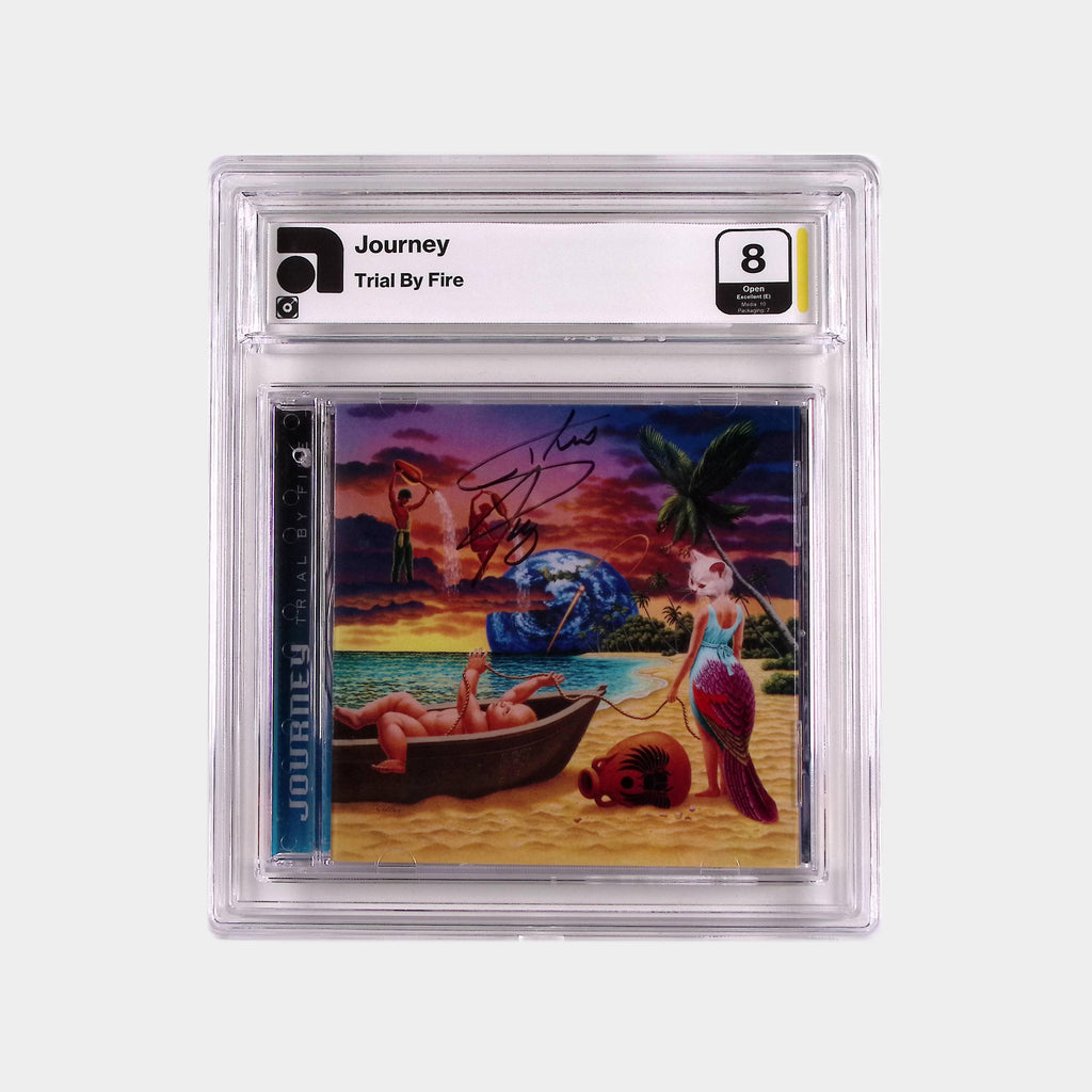 Journey – Trial By Fire – 1996 CD SIGNED by Steve Perry (AMG 50010941)