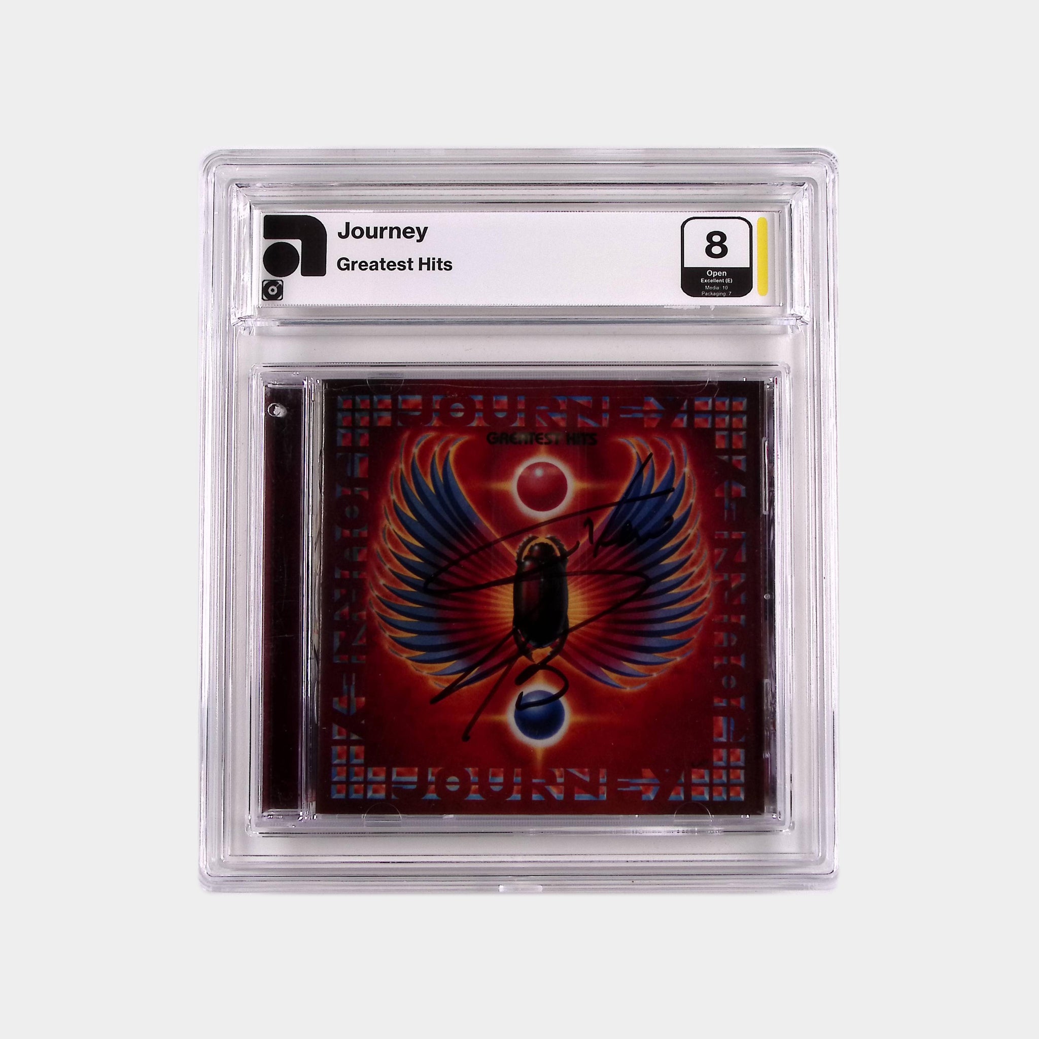 Journey – Greatest Hits – 2006 CD SIGNED by Steve Perry (AMG