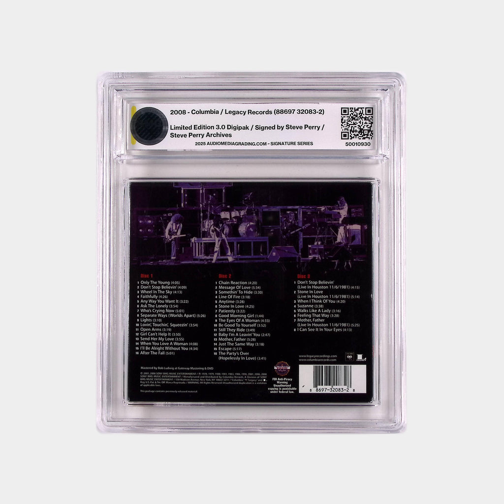 Journey – The Essential Journey – 2008 Limited 3.0 CD SIGNED by Steve Perry (AMG 50010930)