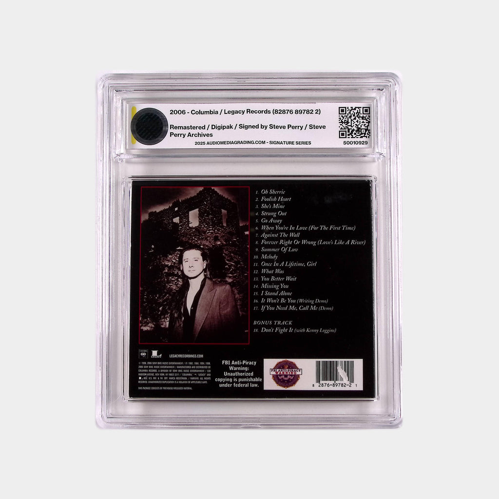 Steve Perry – Greatest Hits – 2006 CD SIGNED by Steve Perry (AMG 50010929)