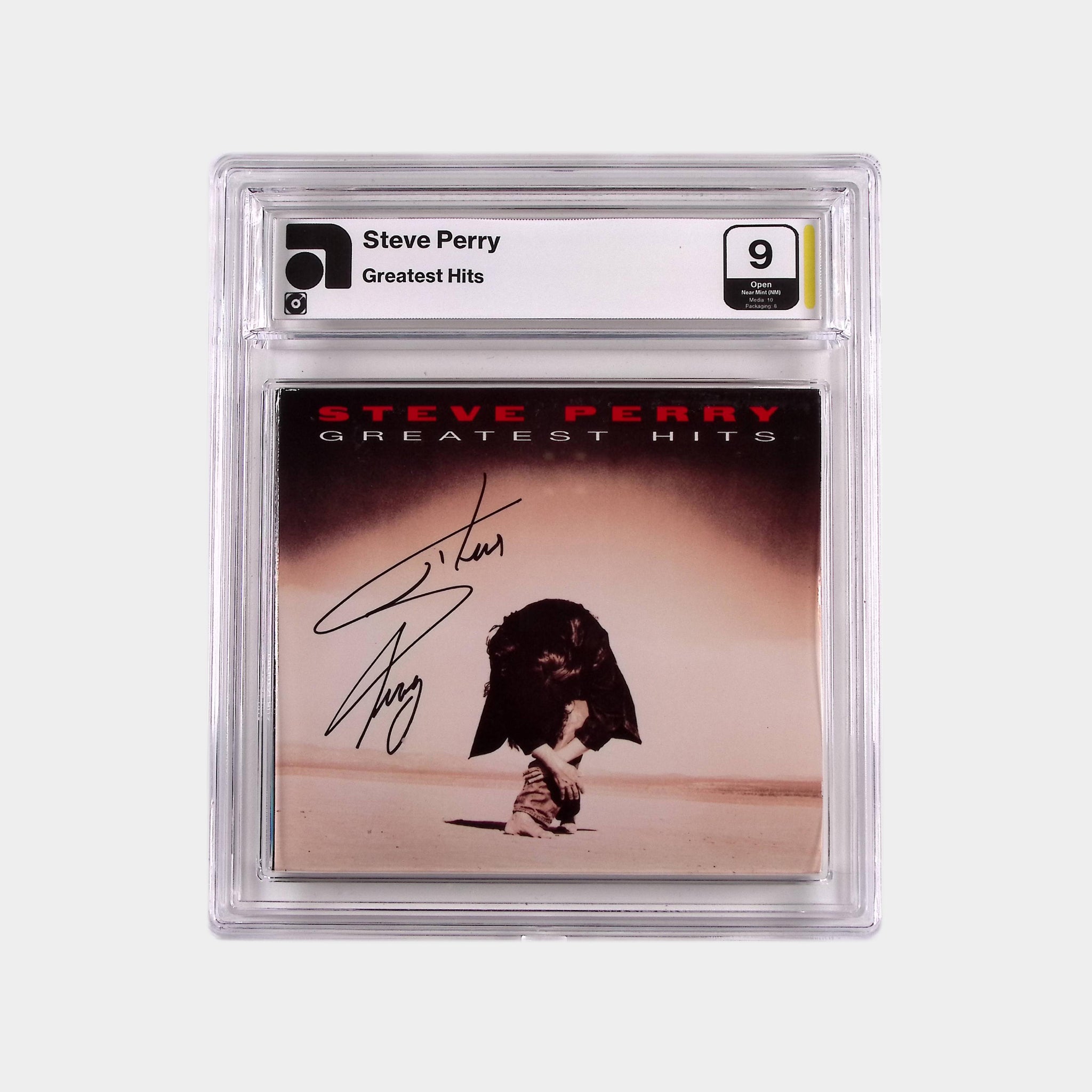 Steve Perry – Greatest Hits – 2006 CD SIGNED by Steve Perry (AMG