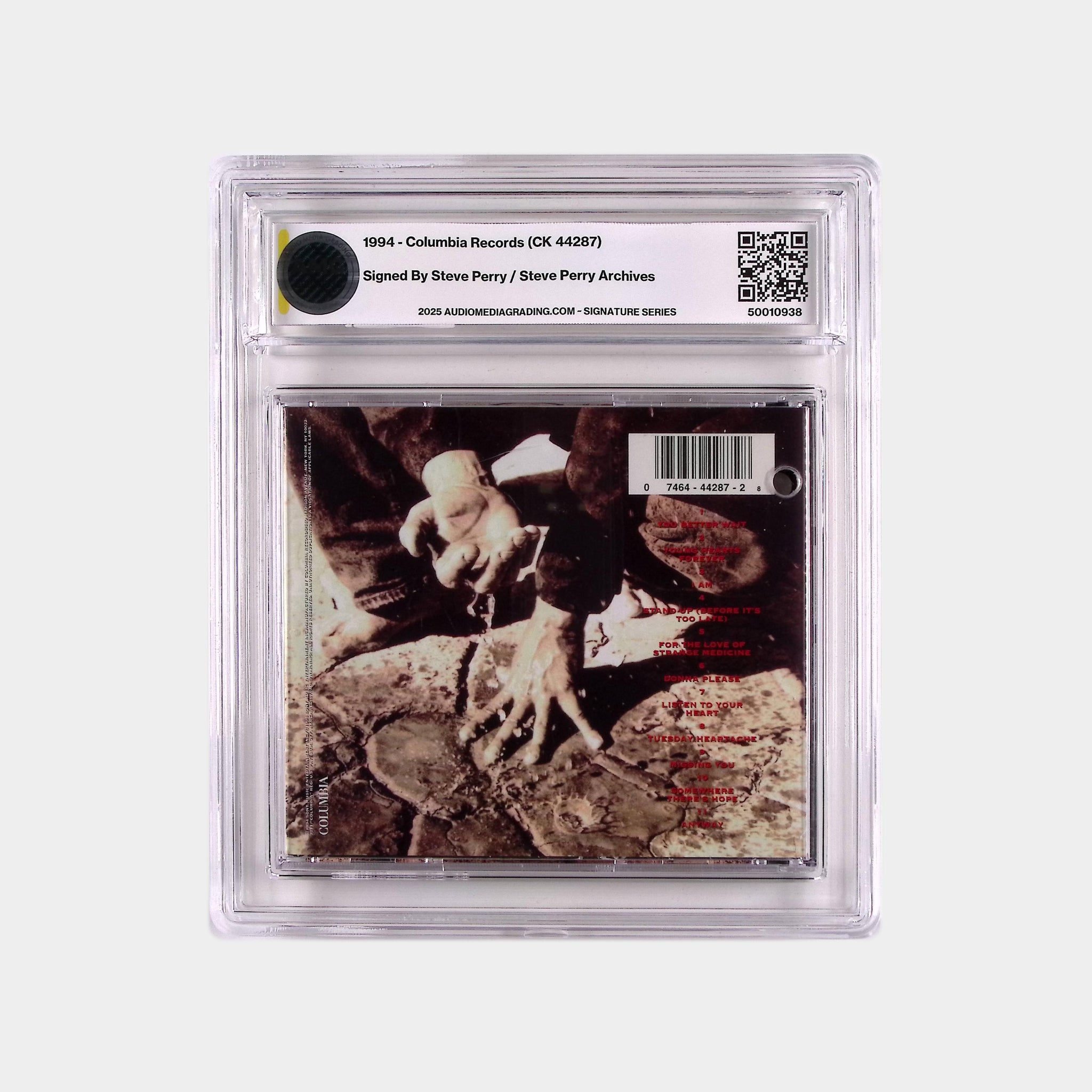 For the Love Of Strange Medicine – 1994 CD SIGNED by Steve Perry (AMG 50010939)