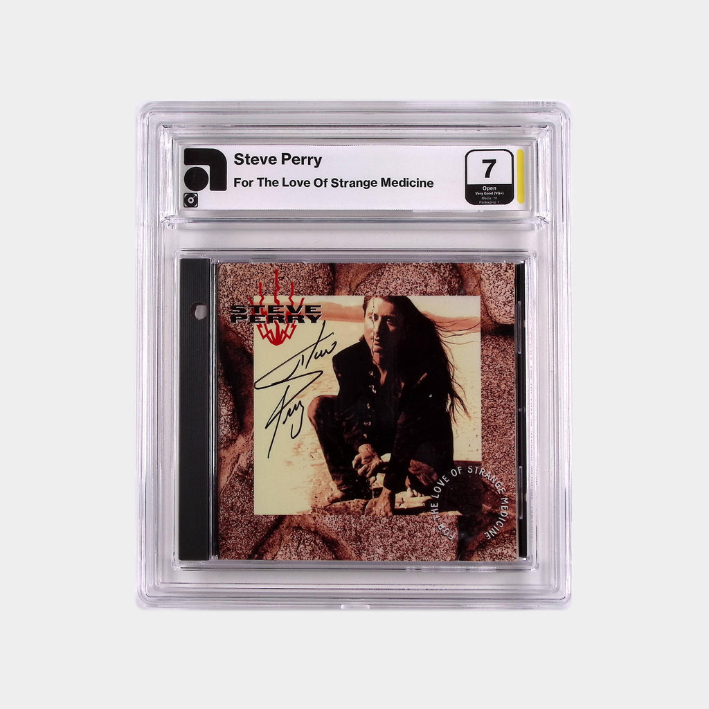 For the Love Of Strange Medicine – 1994 CD SIGNED by Steve Perry (AMG 50010939)