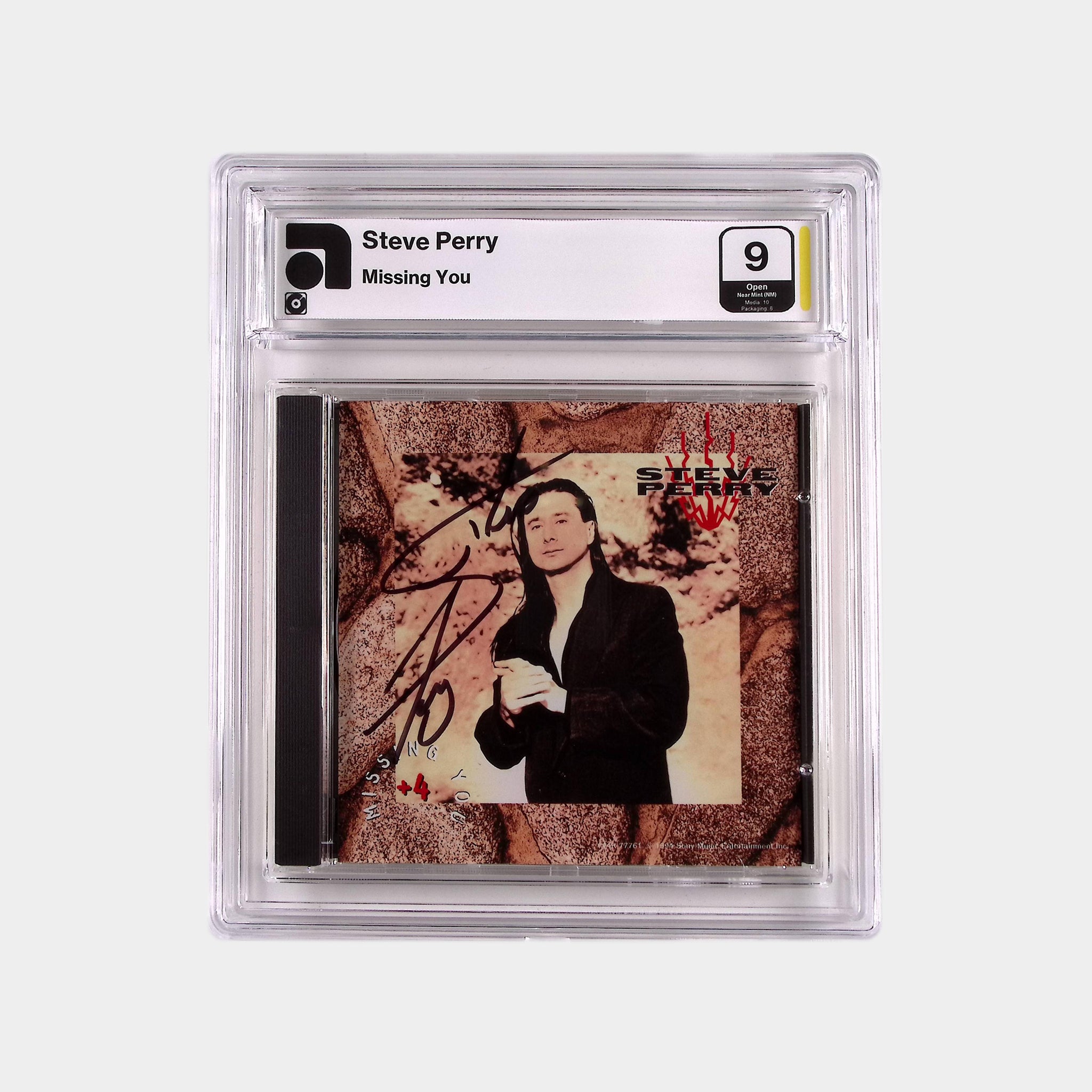 Missing You – 1994 CD Single SIGNED by Steve Perry (AMG 50010936)