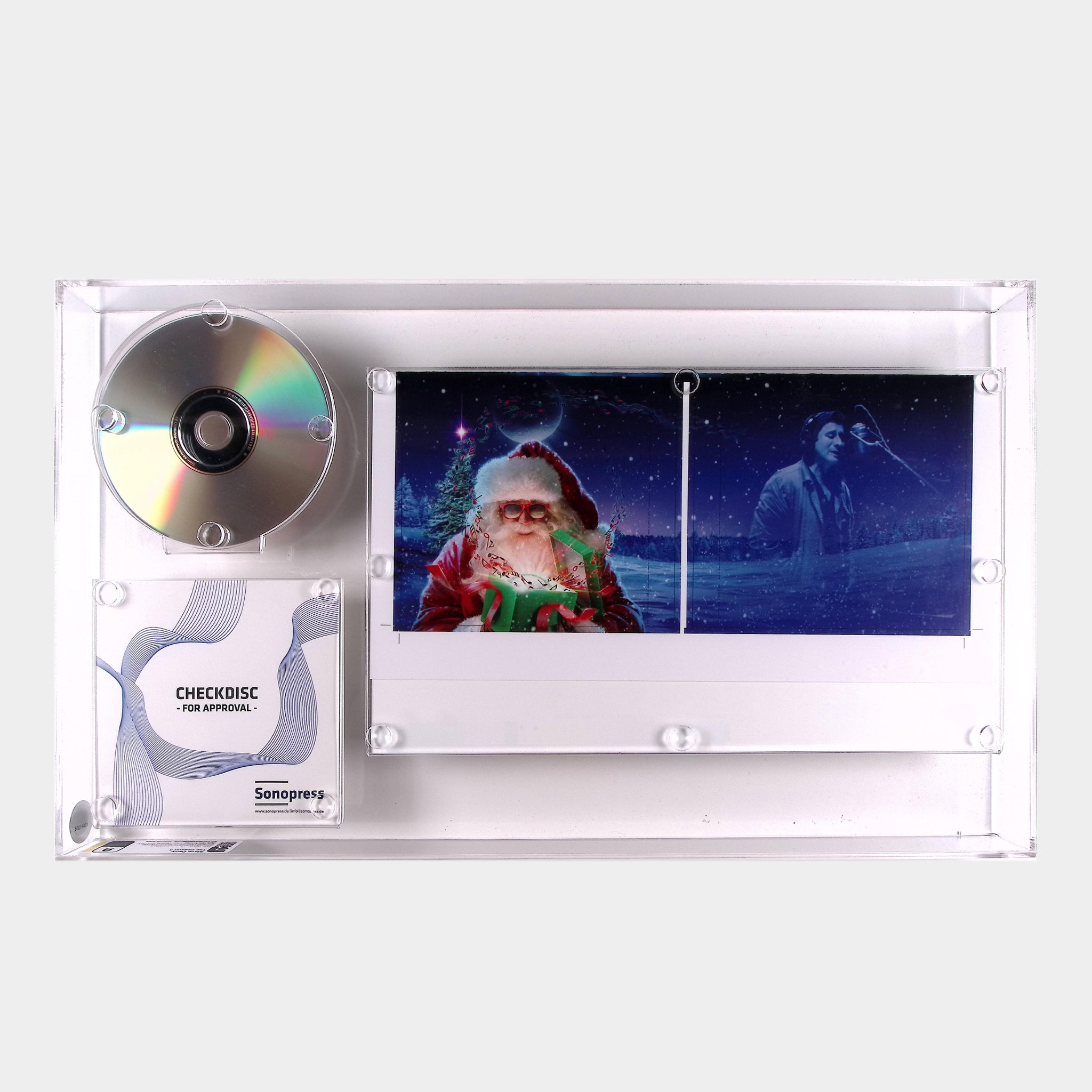 The Season 3 – 2024 CD Check Disc & Artwork Proof SIGNED by Steve Perry (AMG 50011401)