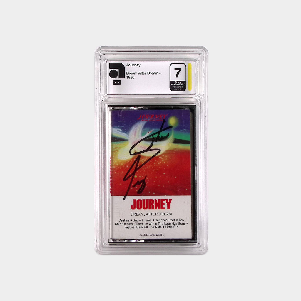 Journey – Dream, After Dream – 1980 Cassette SIGNED by Steve Perry (AMG 50011114)