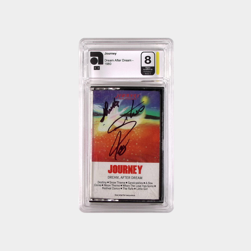 Journey – Dream, After Dream – 1980 Cassette SIGNED by Steve Perry (AMG 50010946)