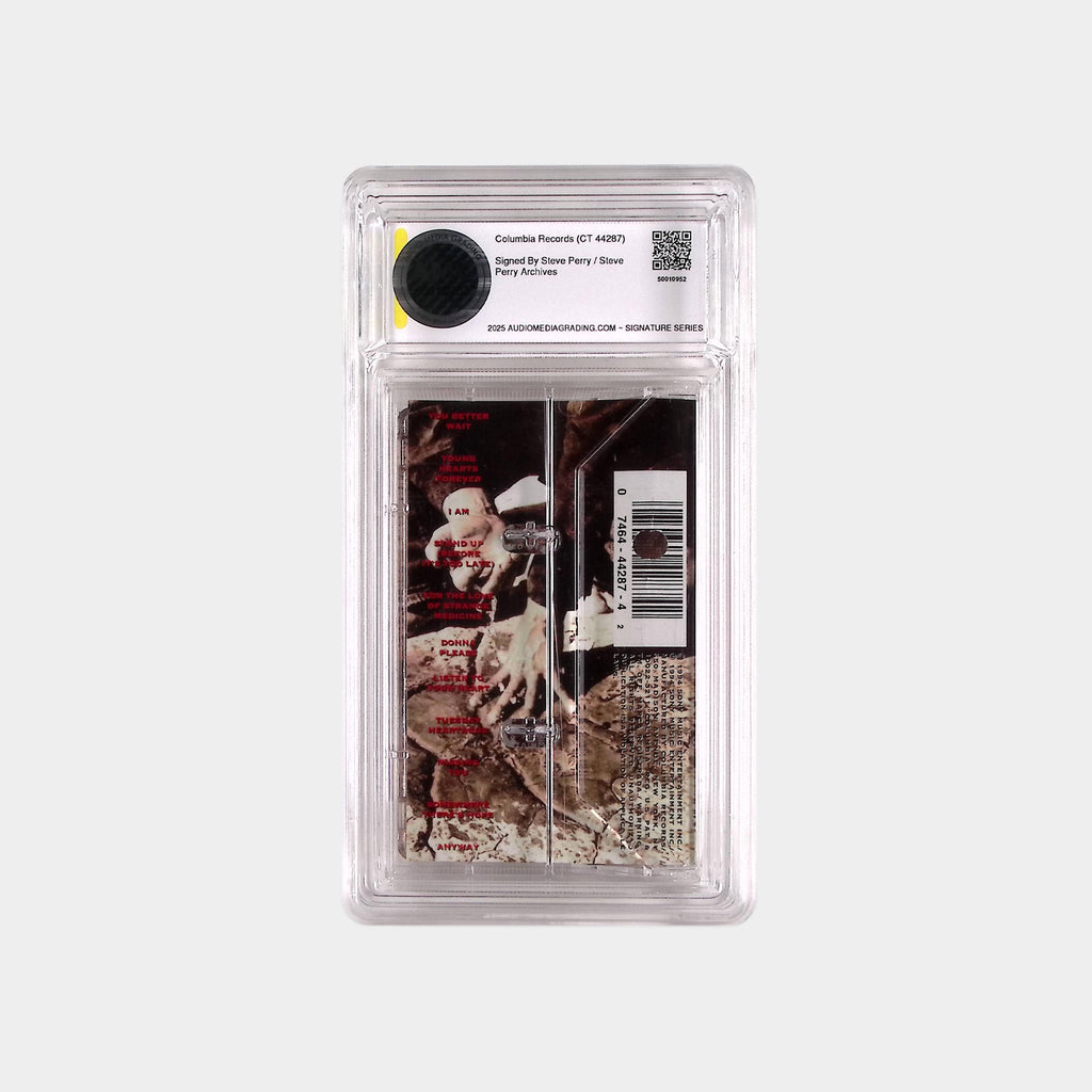 For The Love Of Strange Medicine – 1994 Cassette SIGNED by Steve Perry (AMG 50010952)