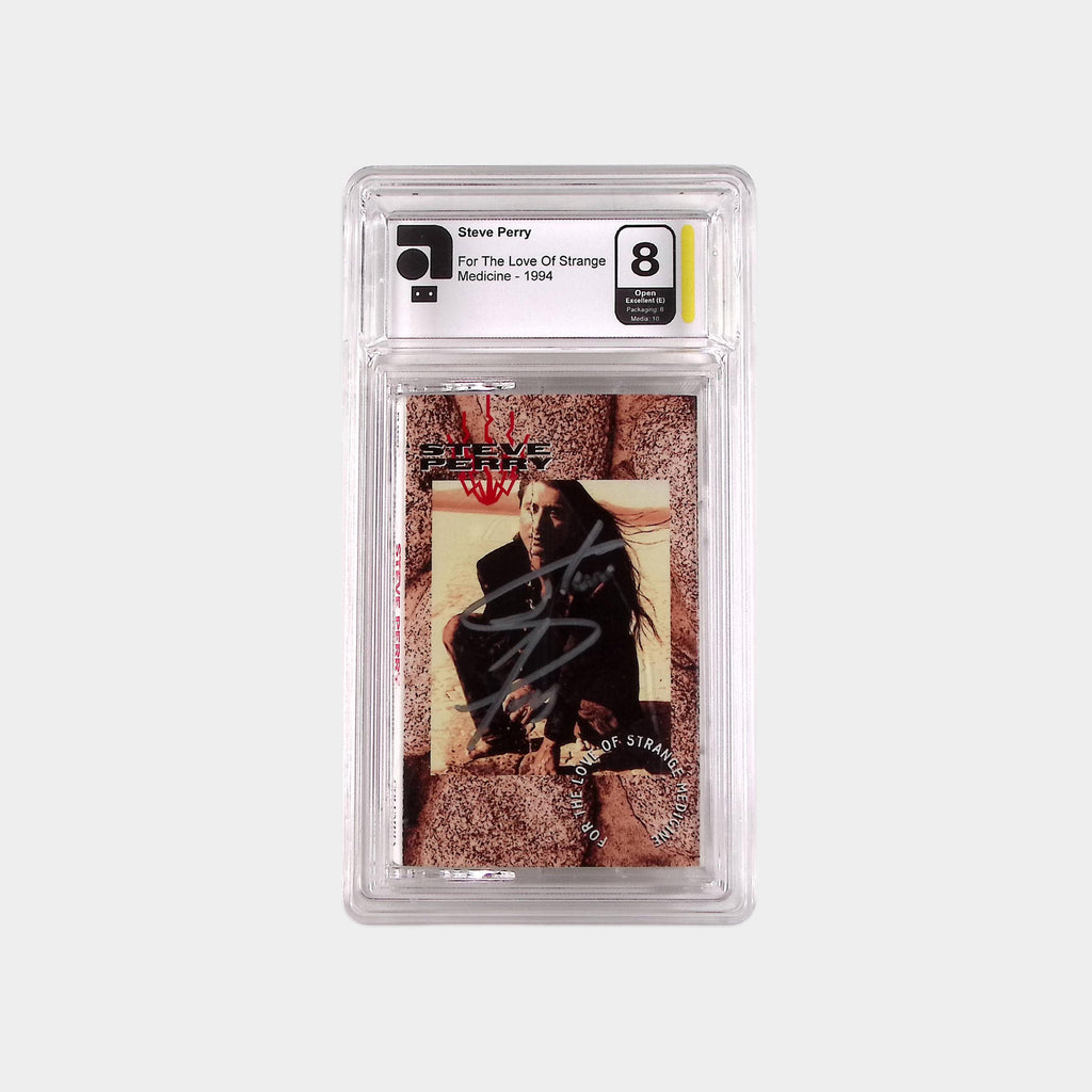 For The Love Of Strange Medicine – 1994 Cassette SIGNED by Steve Perry (AMG 50010952)