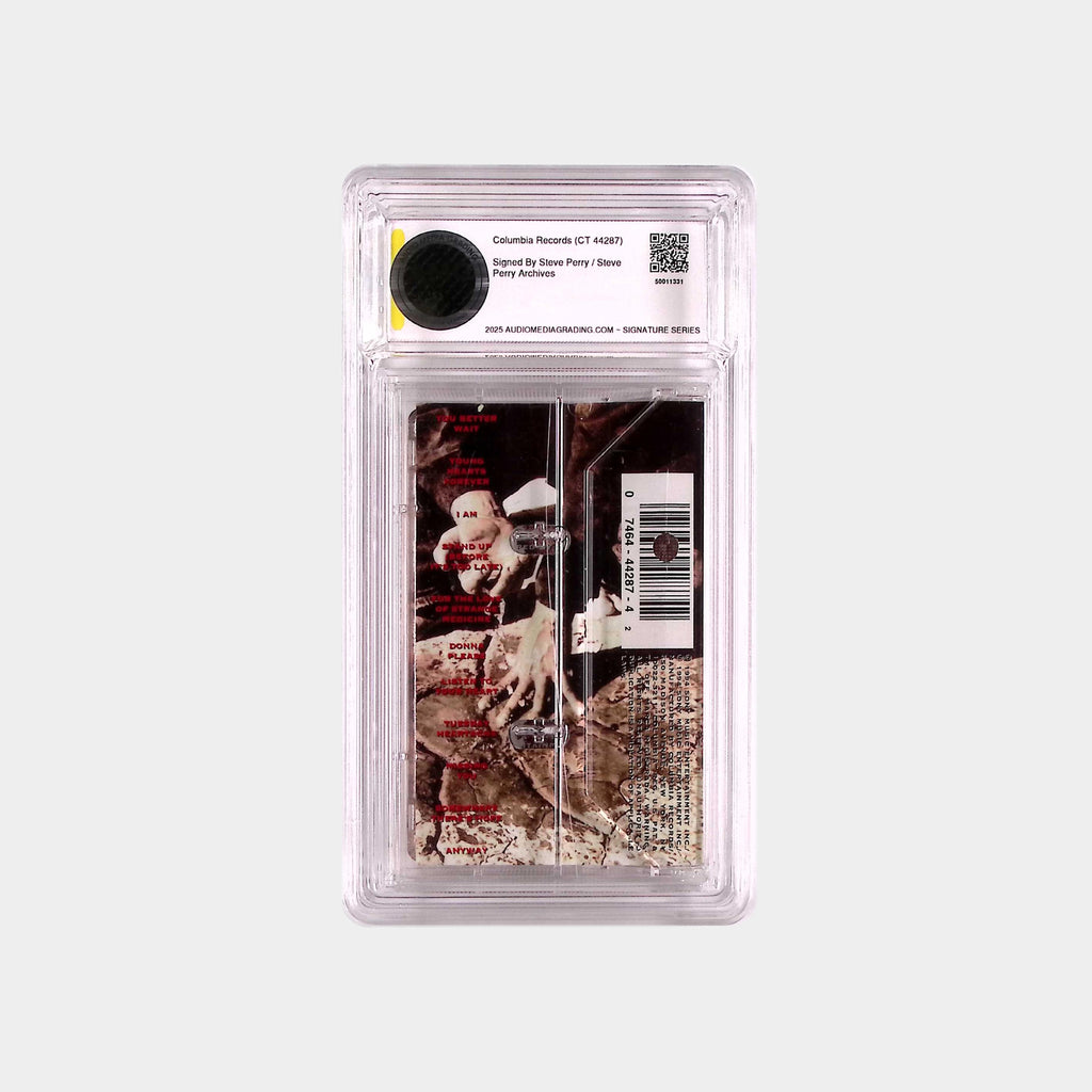 For The Love Of Strange Medicine – 1994 Cassette SIGNED by Steve Perry (AMG 50011331)