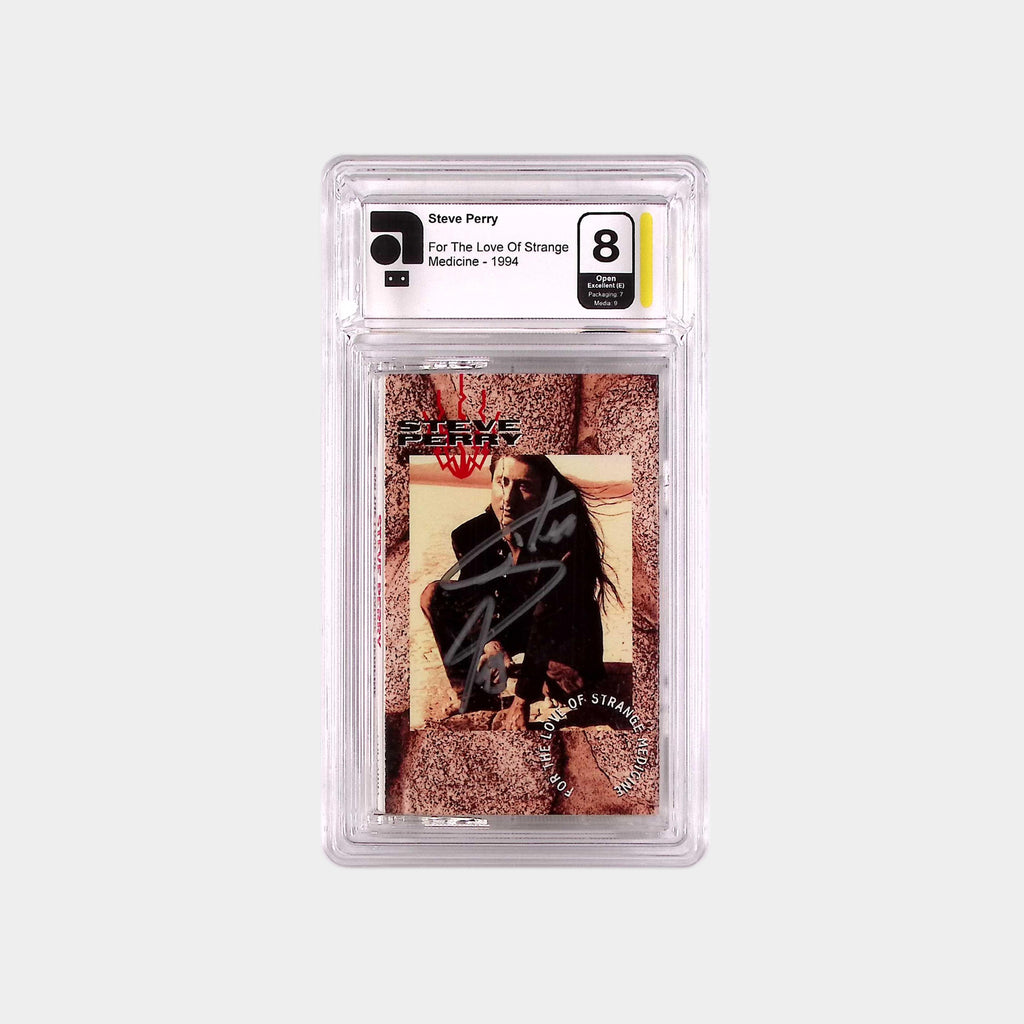 For The Love Of Strange Medicine – 1994 Cassette SIGNED by Steve Perry (AMG 50011331)