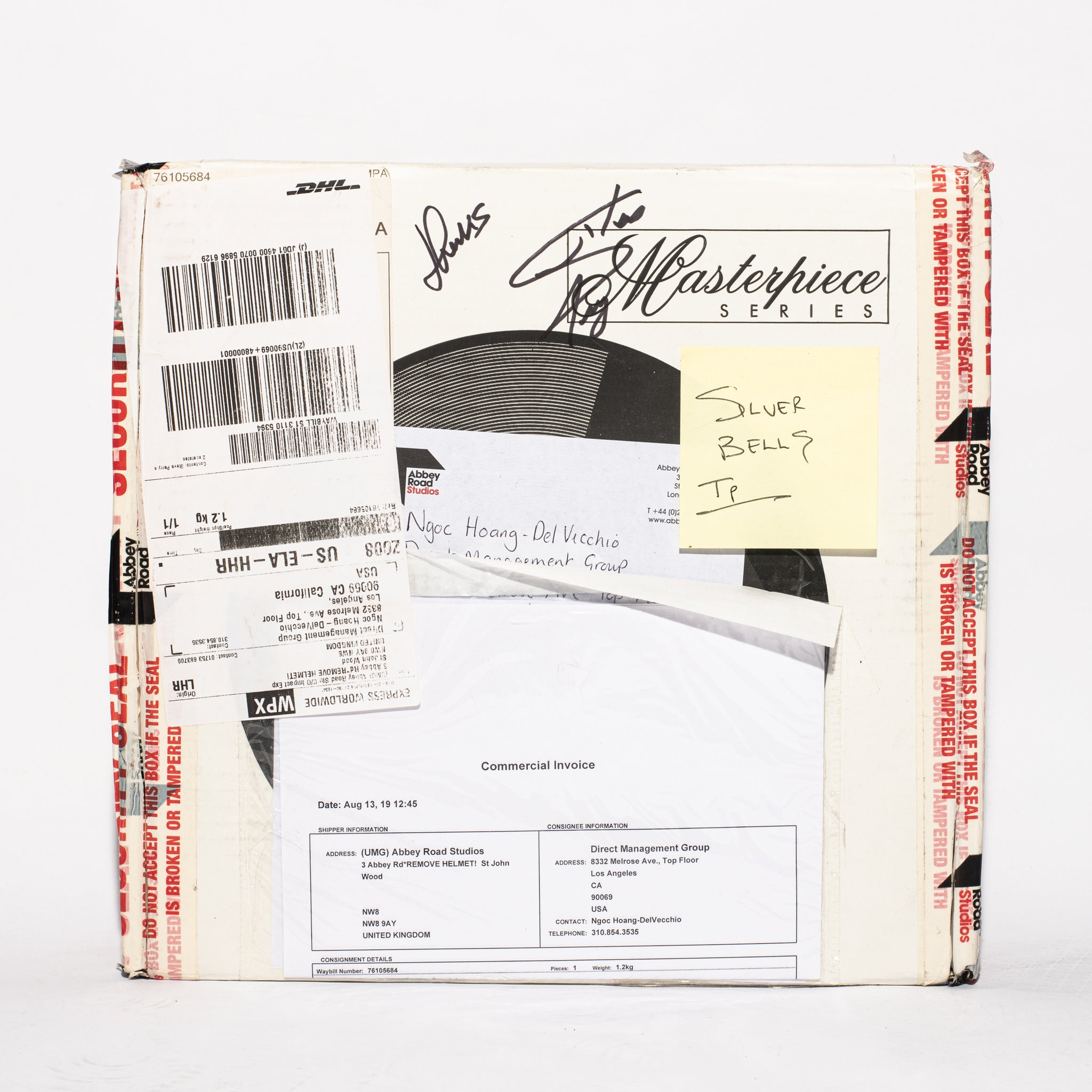 Silver Bells – 2019 Abbey Road Acetate Test Pressing SIGNED by