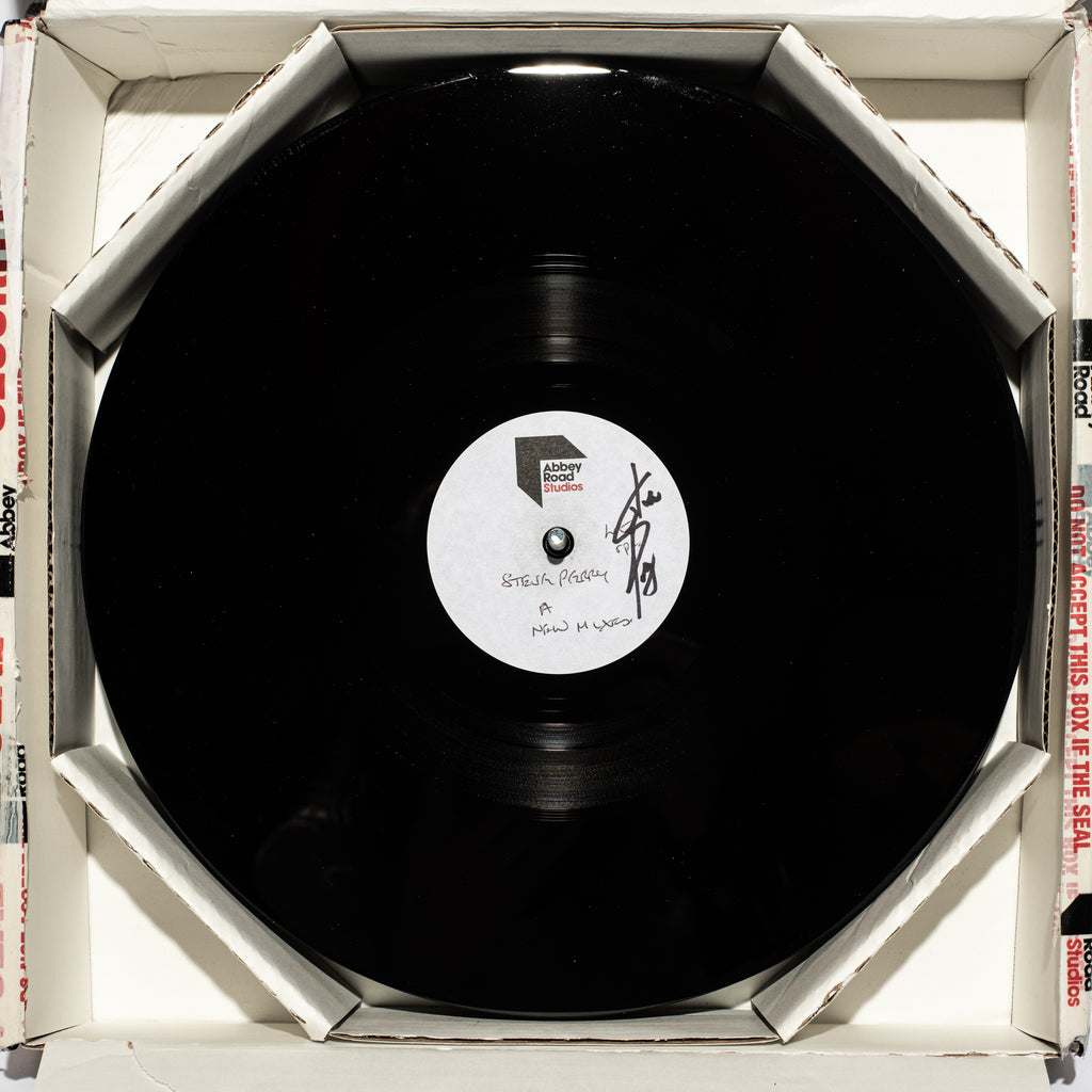 Silver Bells – 2019 Abbey Road Acetate Test Pressing SIGNED by Steve Perry