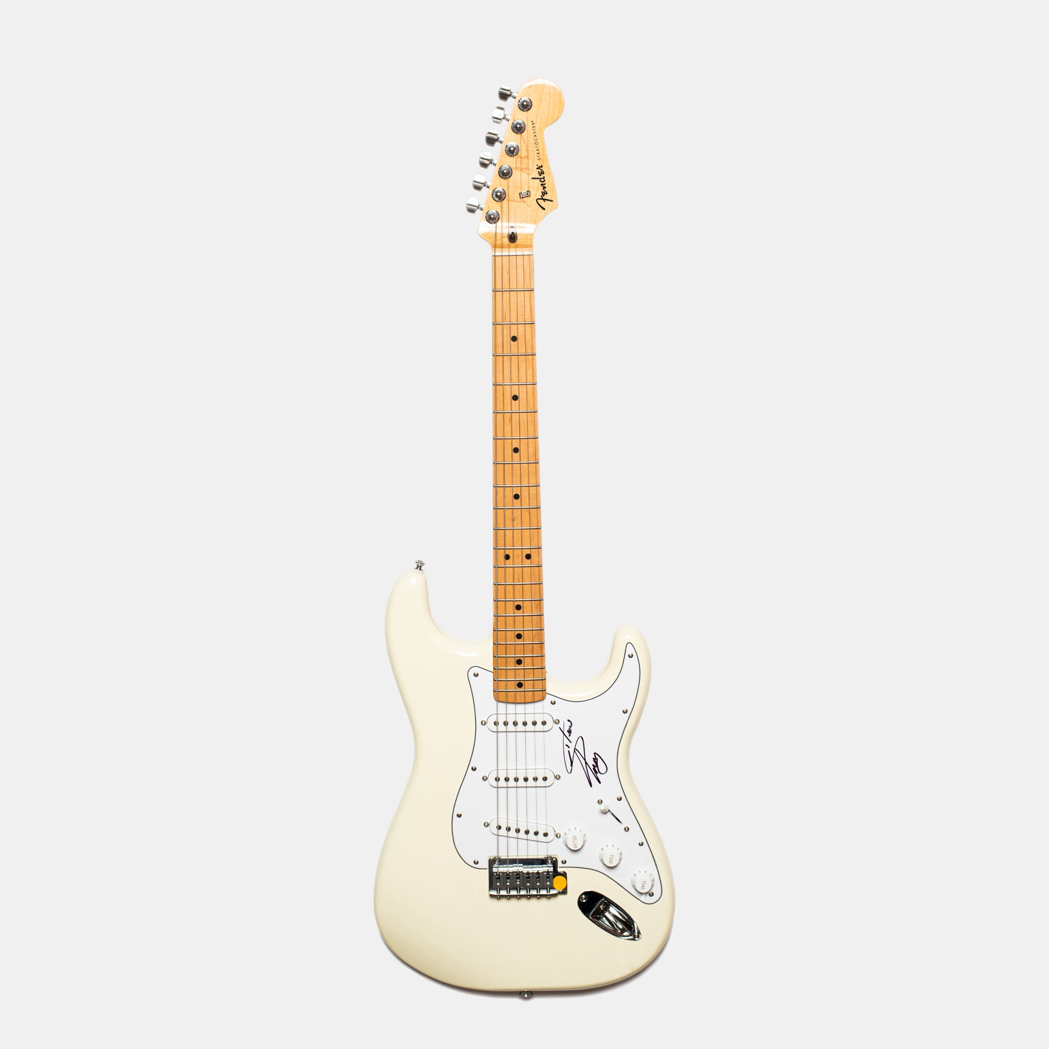 Fender Stratocaster Guitar – SIGNED by Steve Perry